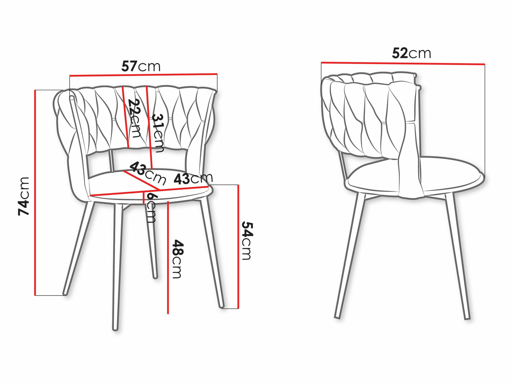 Стул Comfivo 440 (Чёрный + Серый)