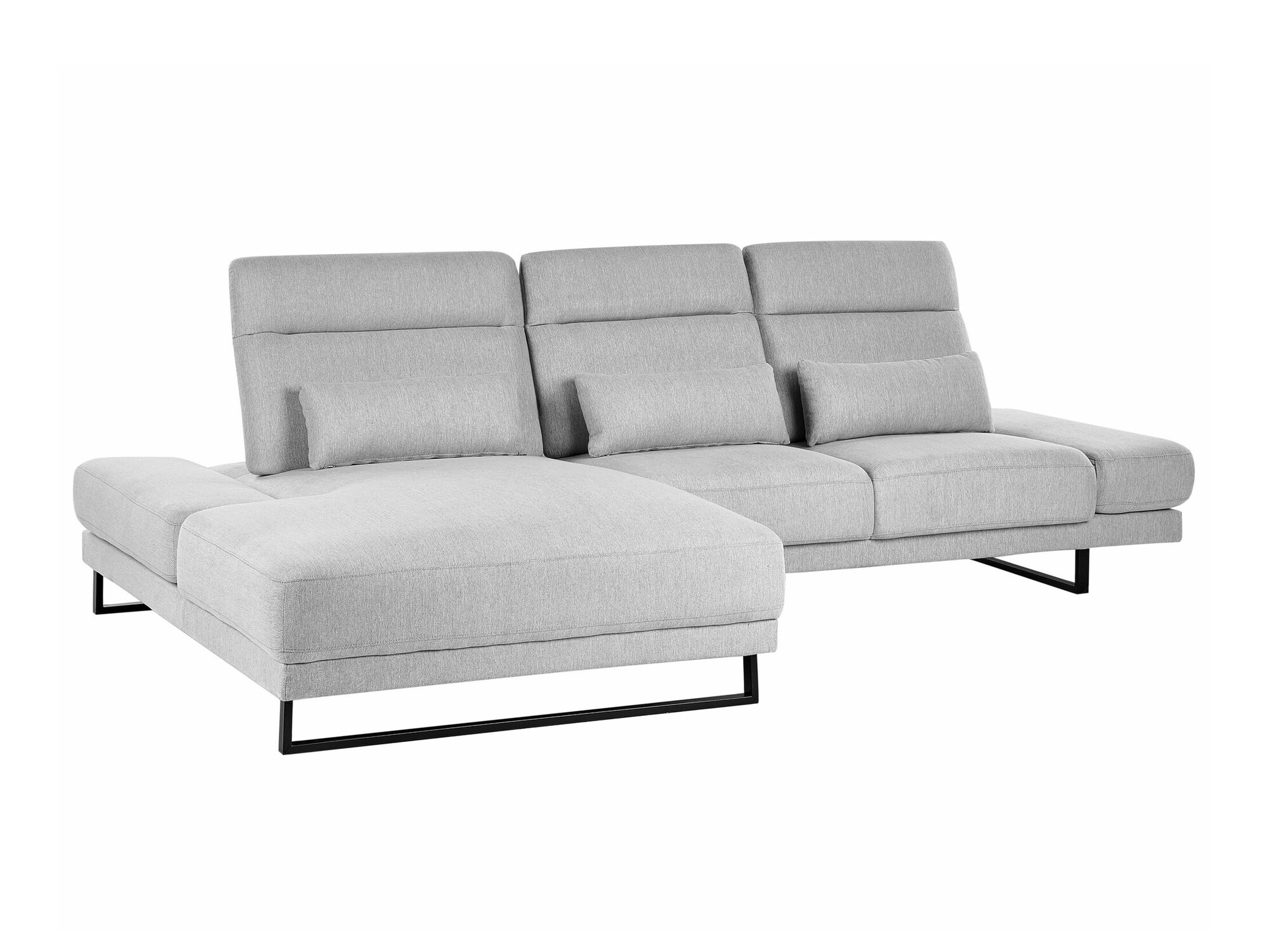 Stūra dīvāns Berwyn 2552 (Gaiši pelēks)