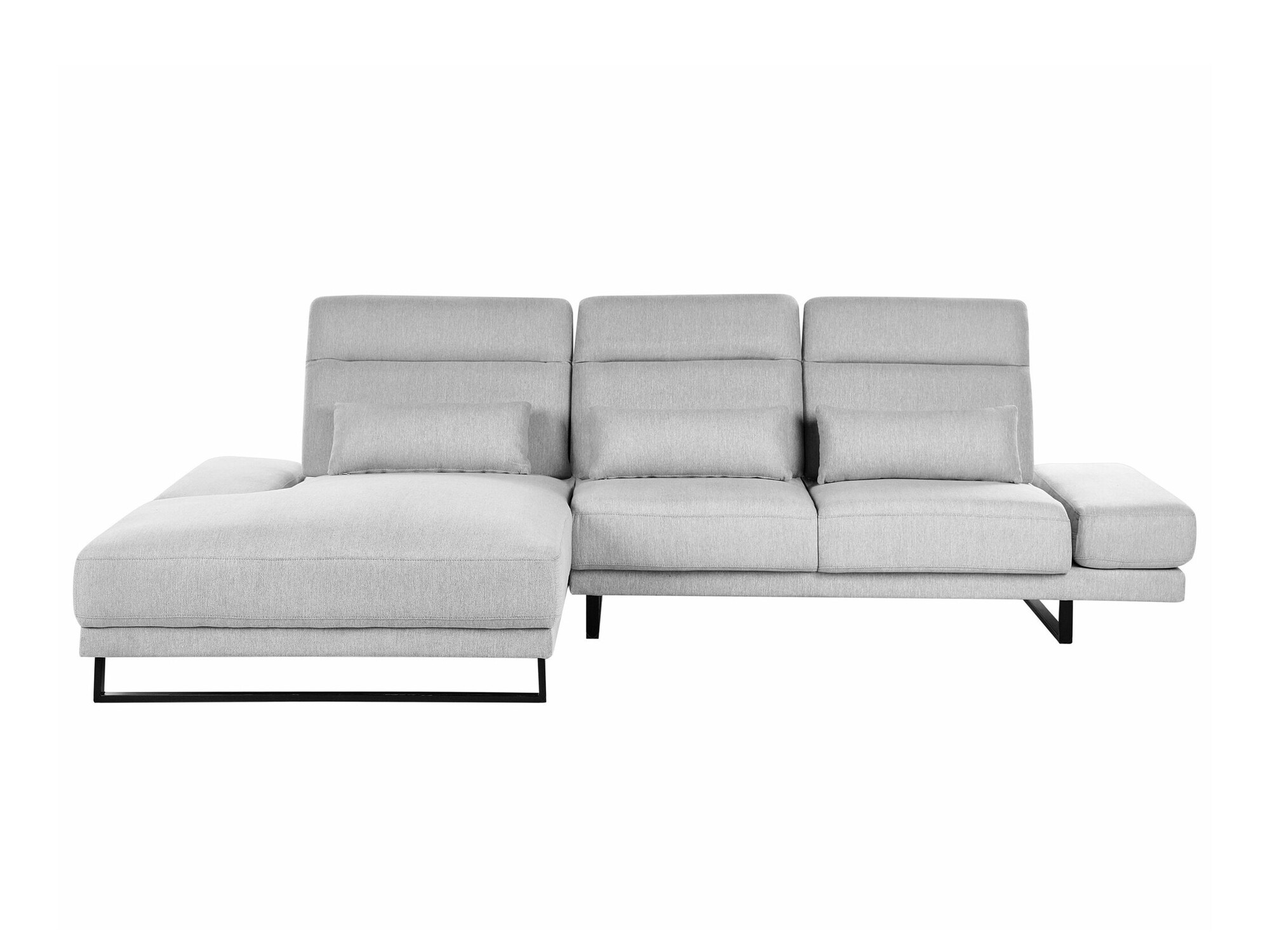 Stūra dīvāns Berwyn 2552 (Gaiši pelēks)