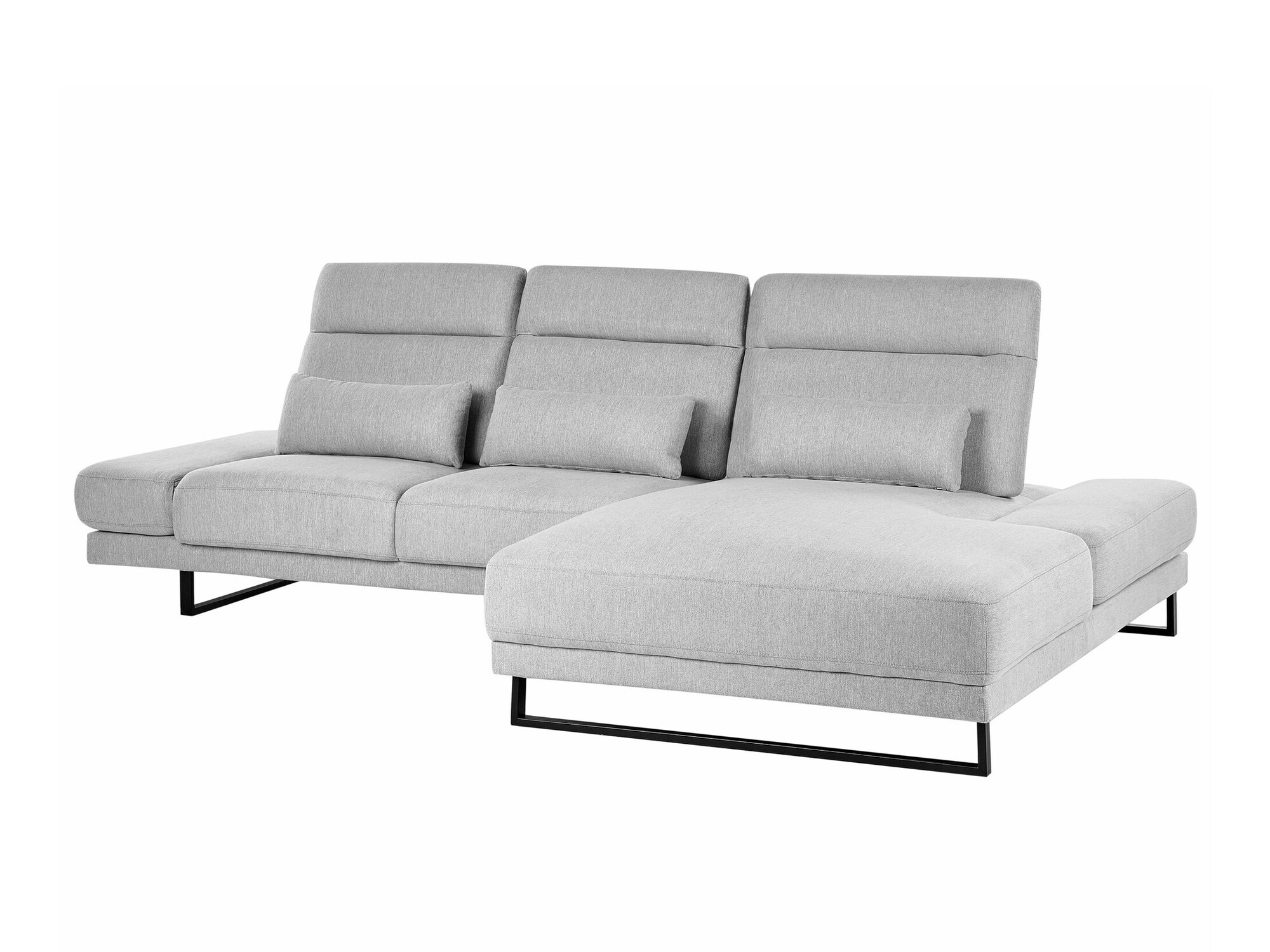 Stūra dīvāns Berwyn 2552 (Gaiši pelēks)