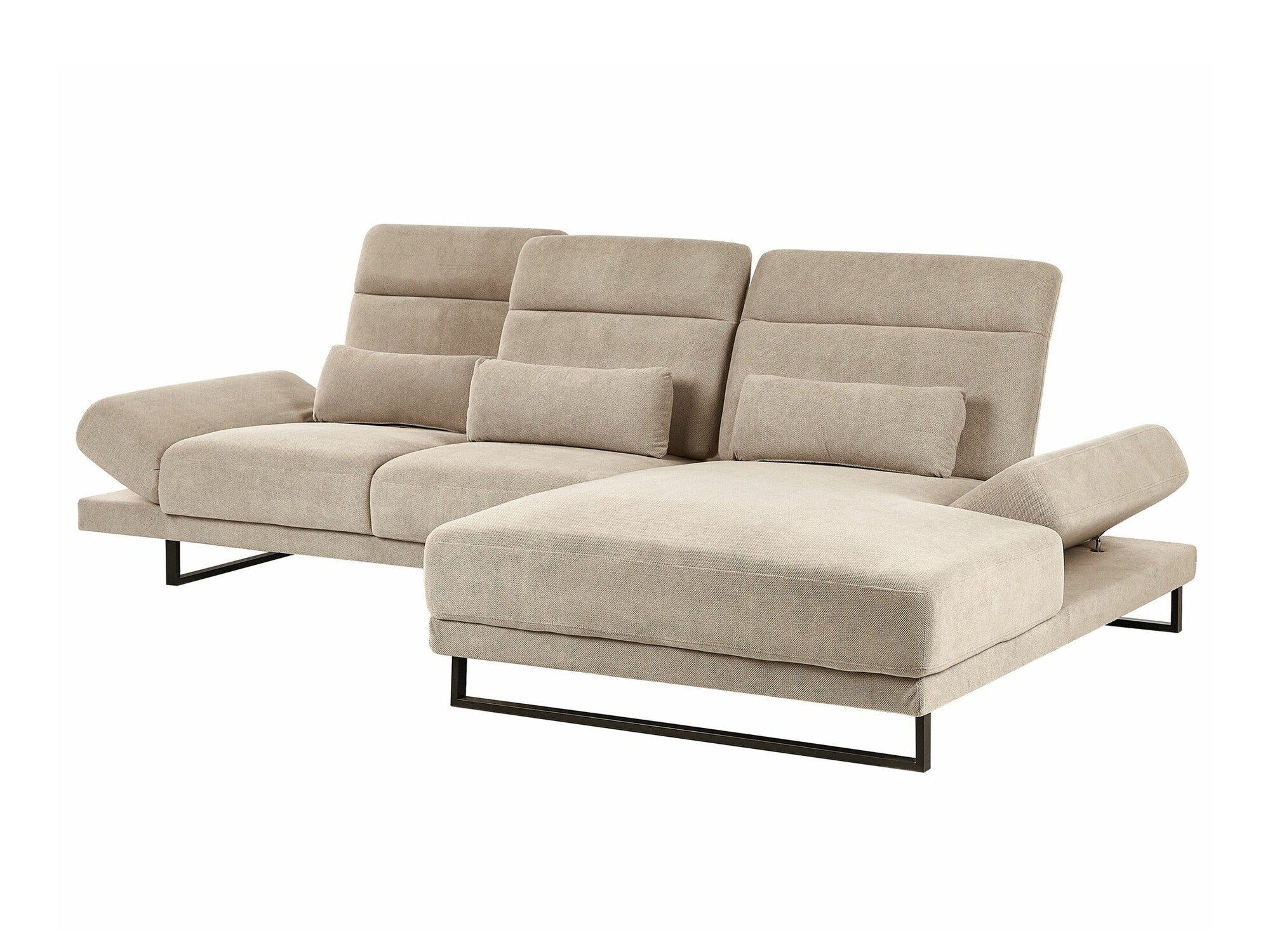 Stūra dīvāns Berwyn 2552 (Taupe)