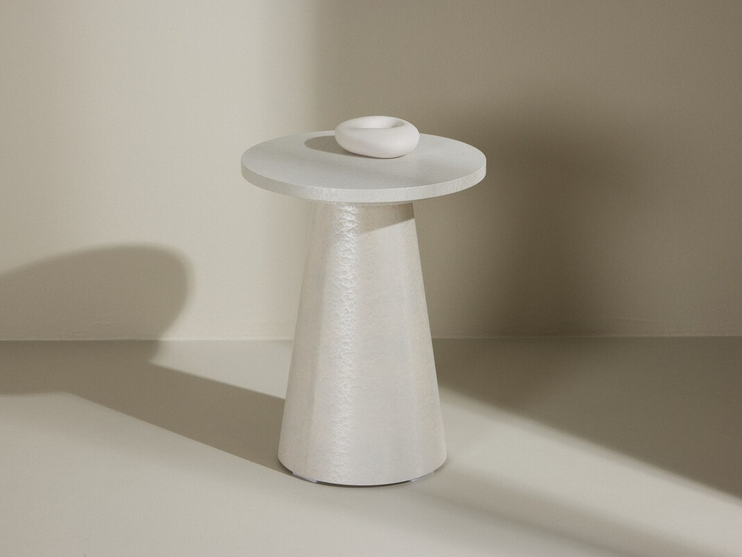 Kafijas galdiņš Dallas 4765 (Glancēts balts)