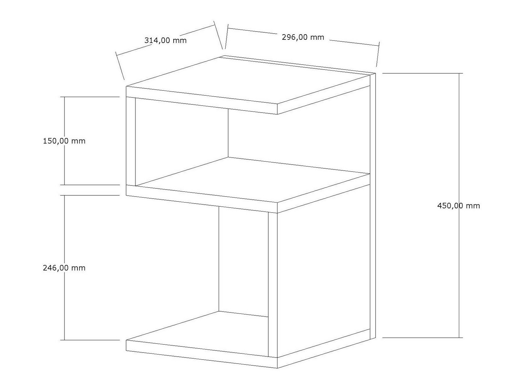 Kafijas galdiņš Kailua 2439
