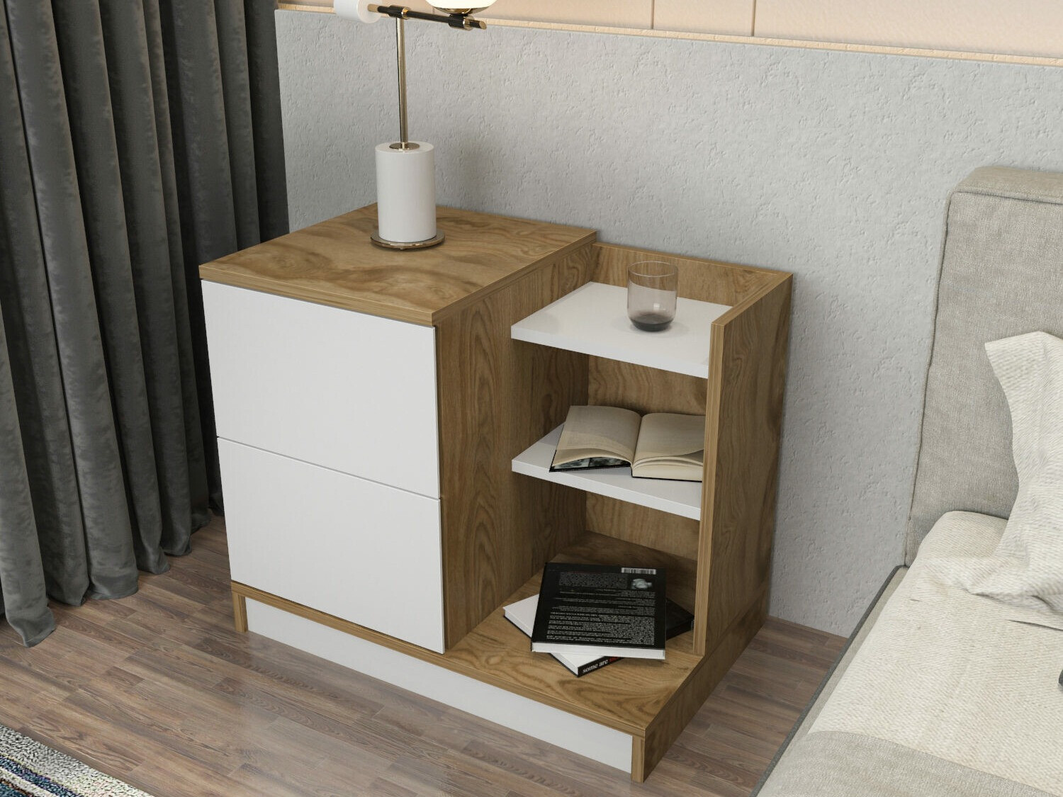 Прикроватная тумбочка Kailua 2444