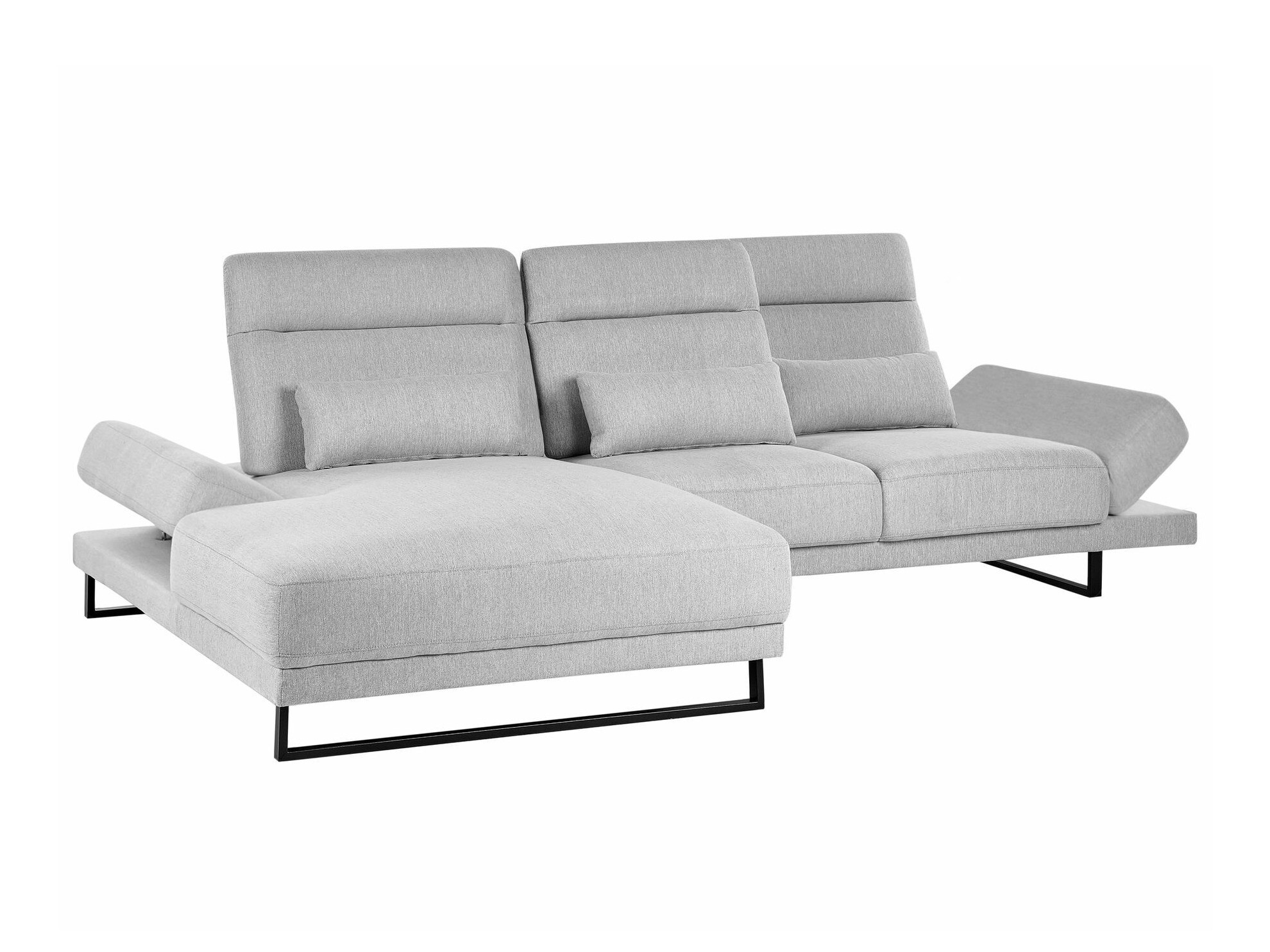 Stūra dīvāns Berwyn 2552 (Gaiši pelēks)