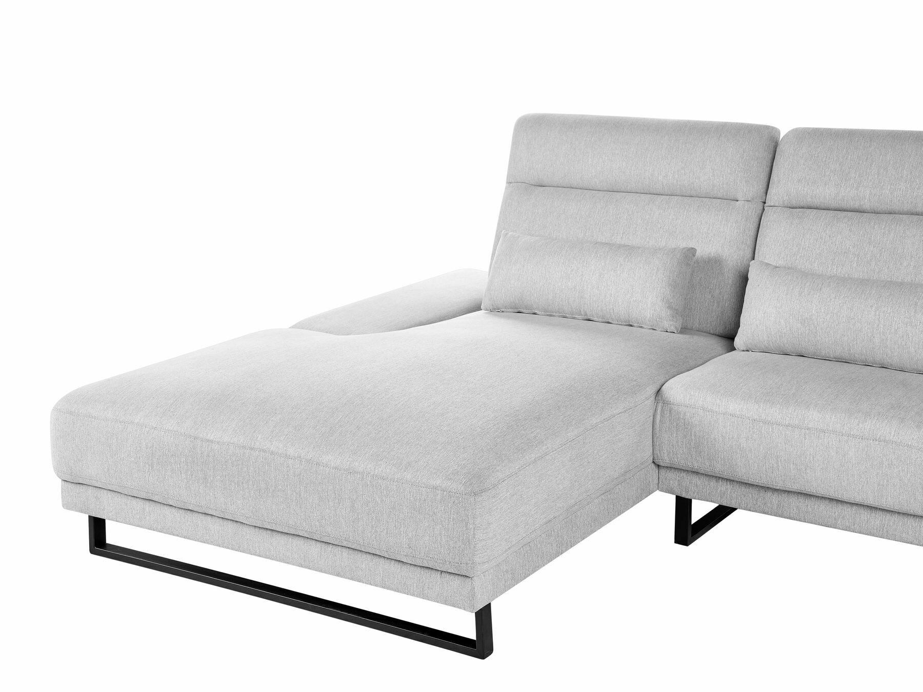 Stūra dīvāns Berwyn 2552 (Gaiši pelēks)