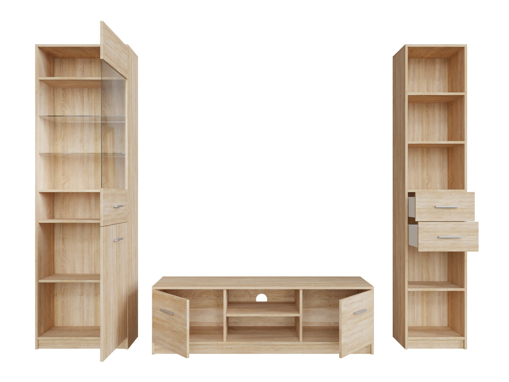 Viesistabas komplekts Novsore 163 (Sonomas ozols)