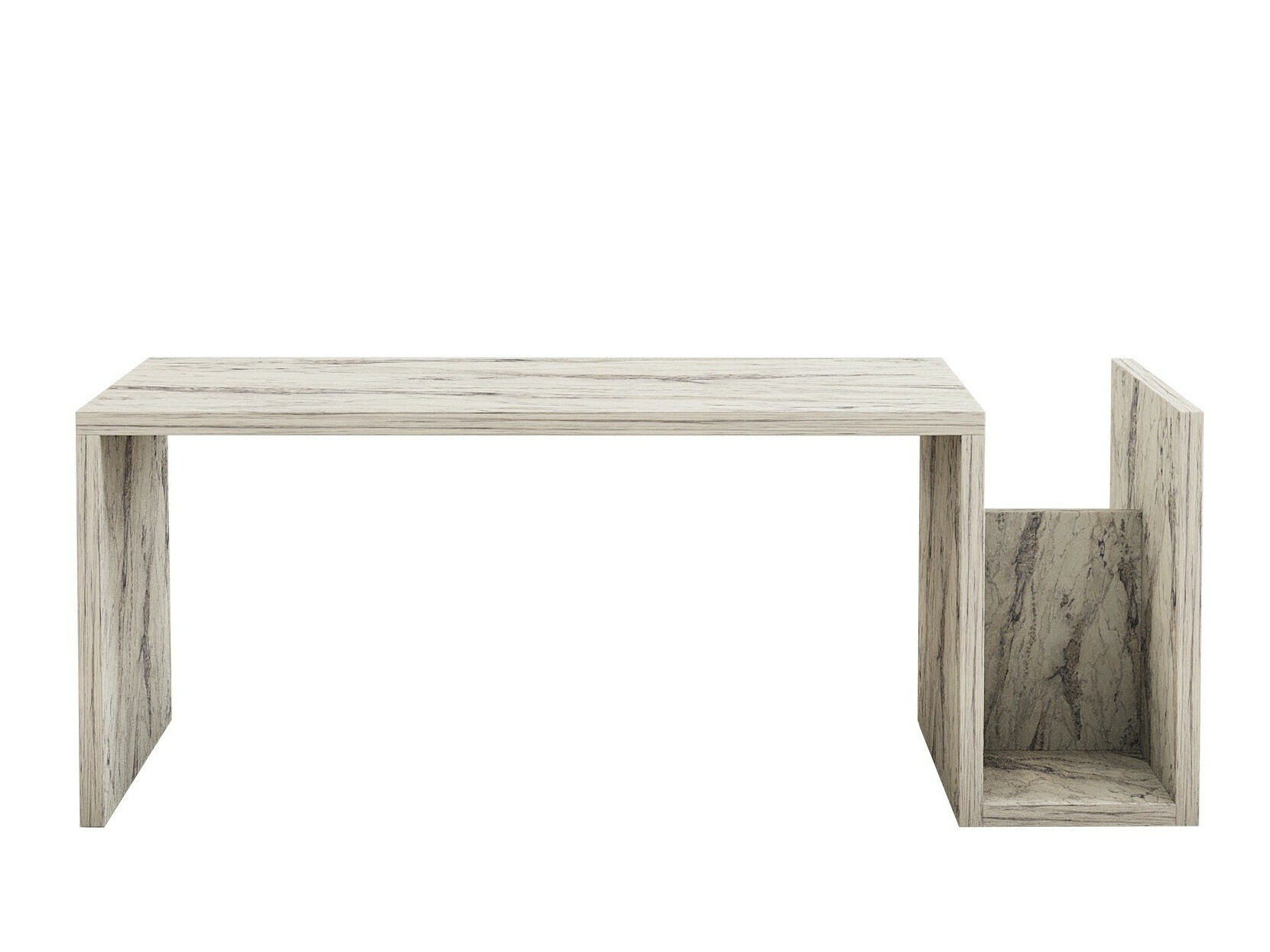 Журнальный столик Kailua 2434 (Белый мрамор)