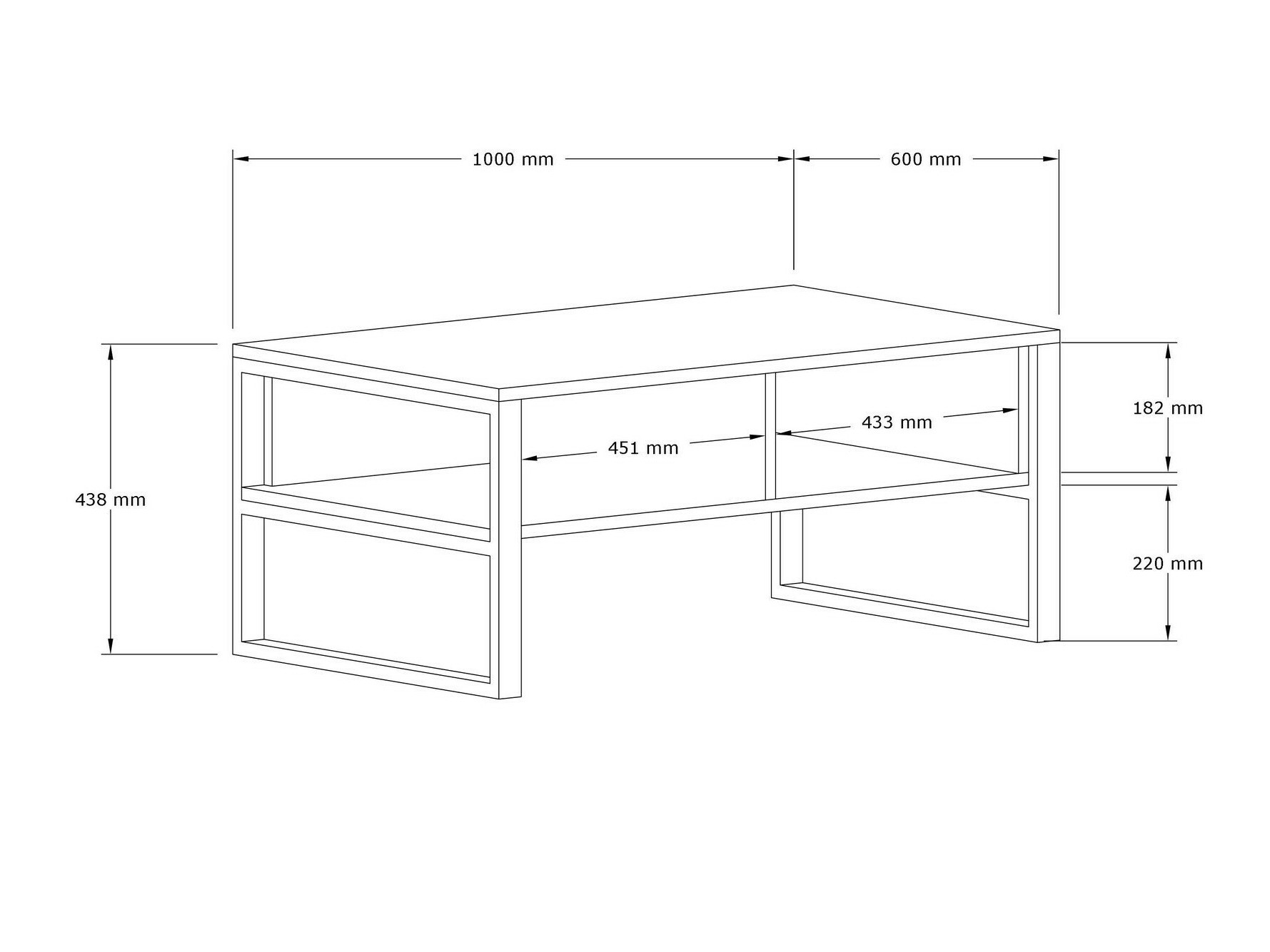 Журнальный столик Kailua 2438