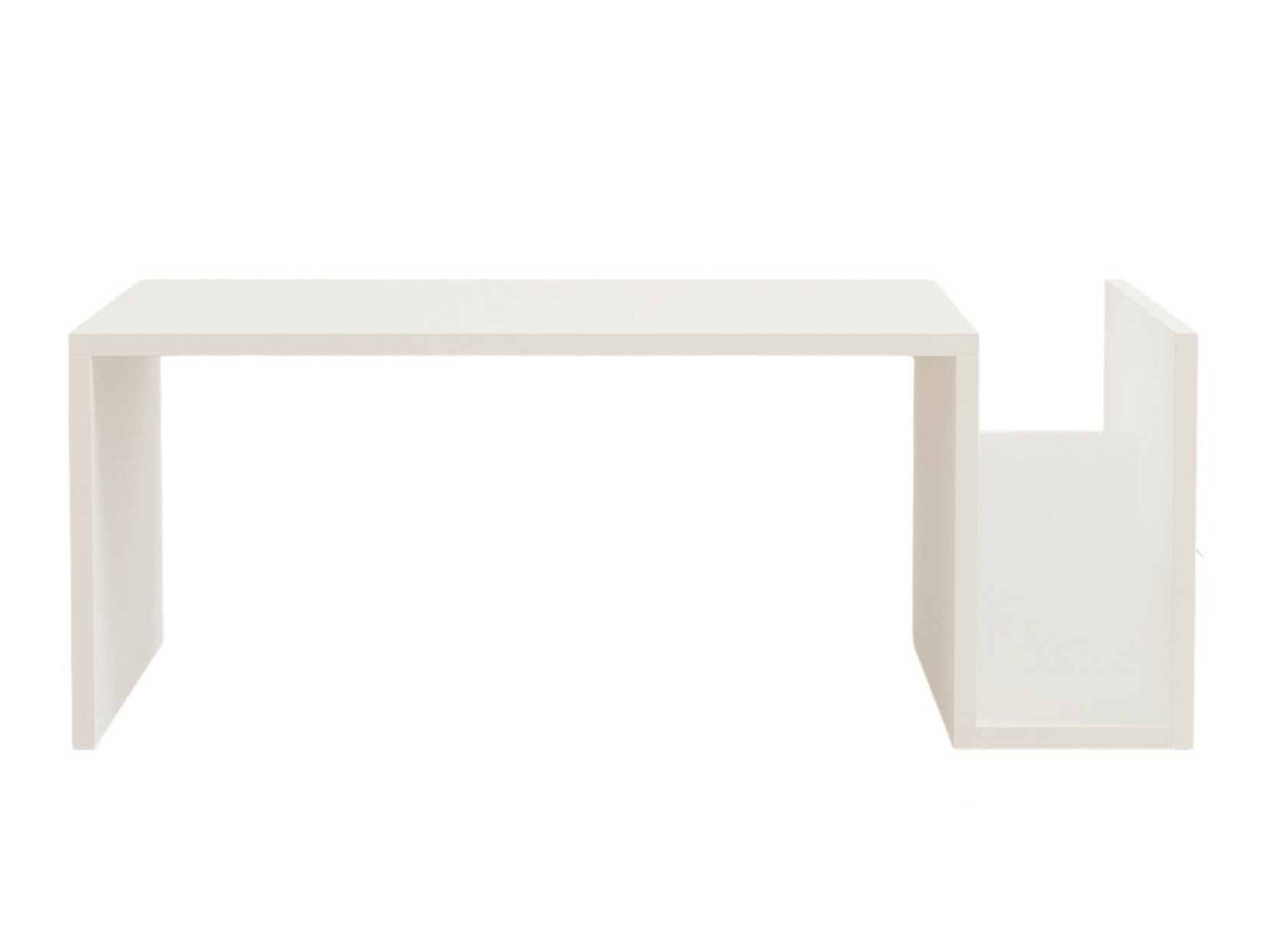 Žurnālu galdiņš Kailua 2434 (Balts)