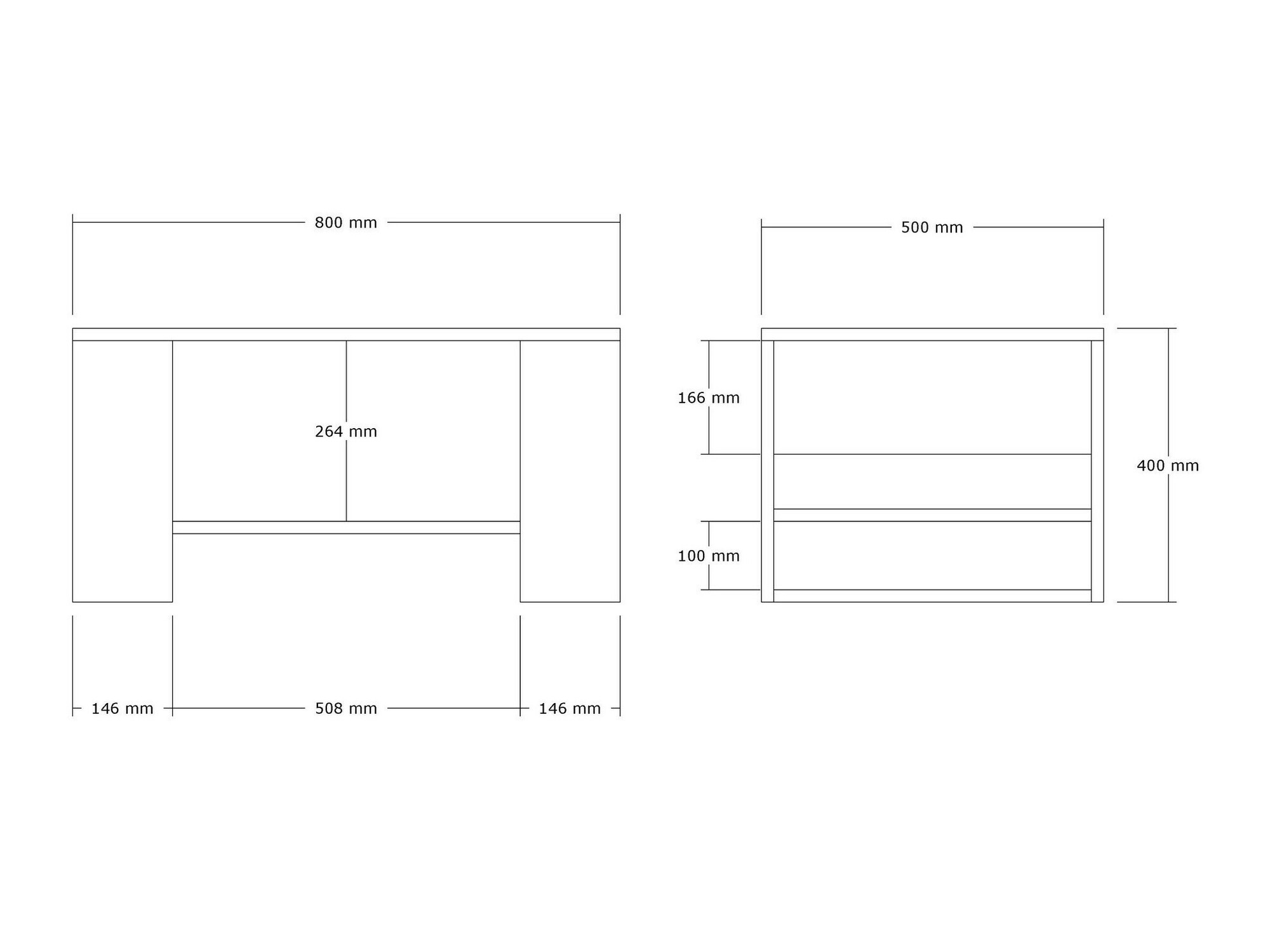 Žurnālu galdiņš Kailua 2437