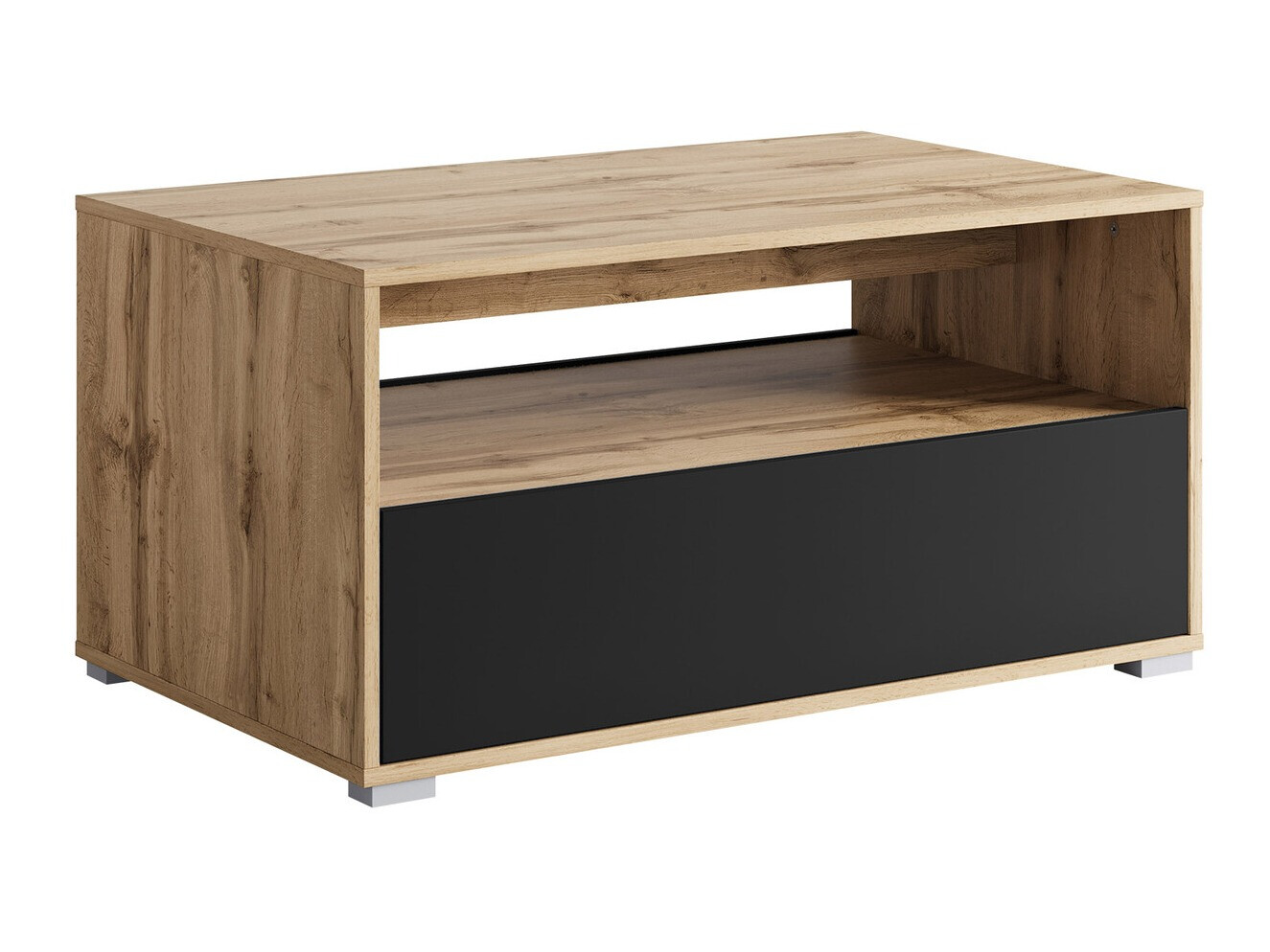 Žurnālu galdiņš Sarasota 188 (Votan ozols + Grafīts)