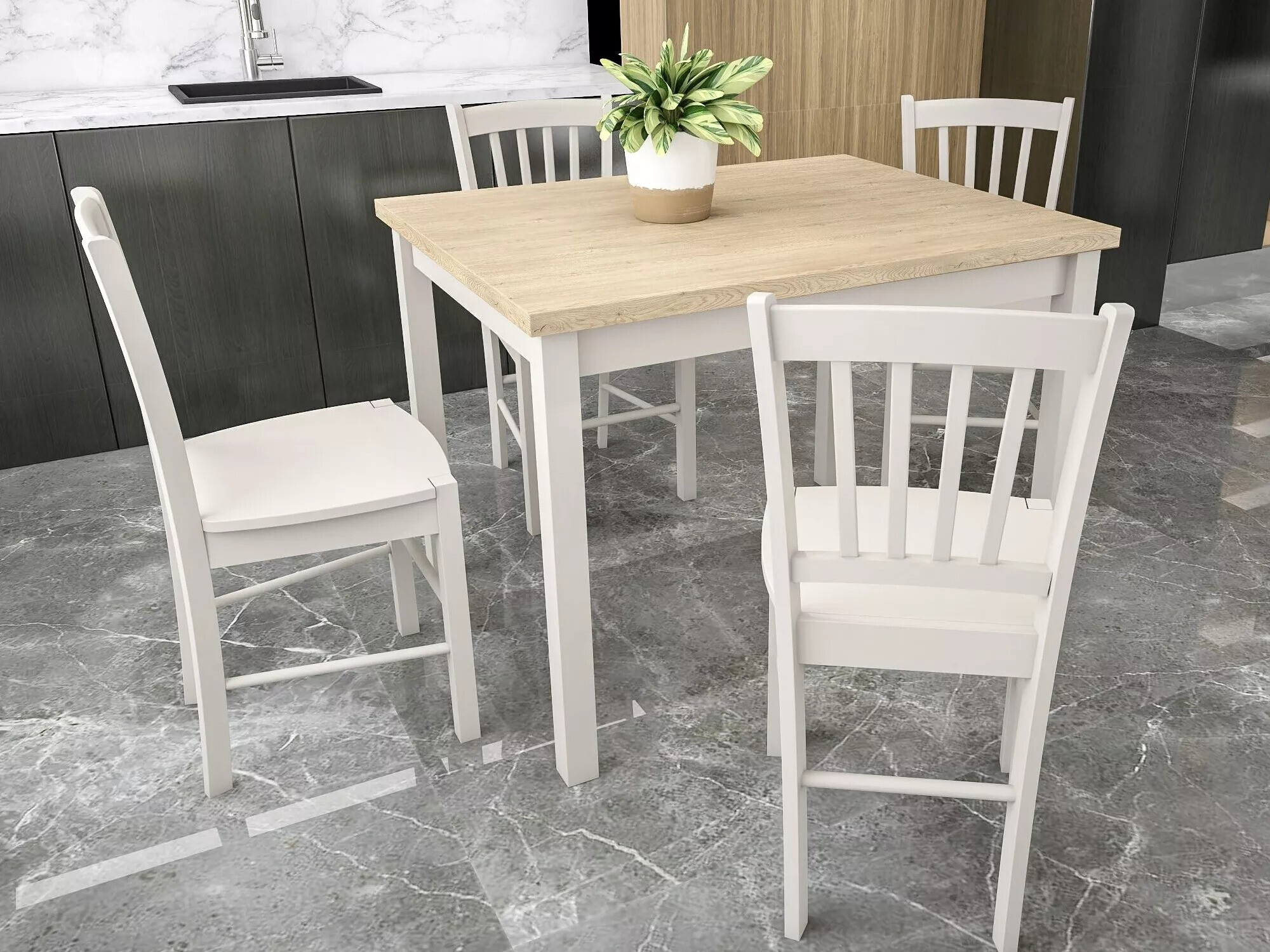 Cтол Detroit 348 (Дуб + Кашемир)