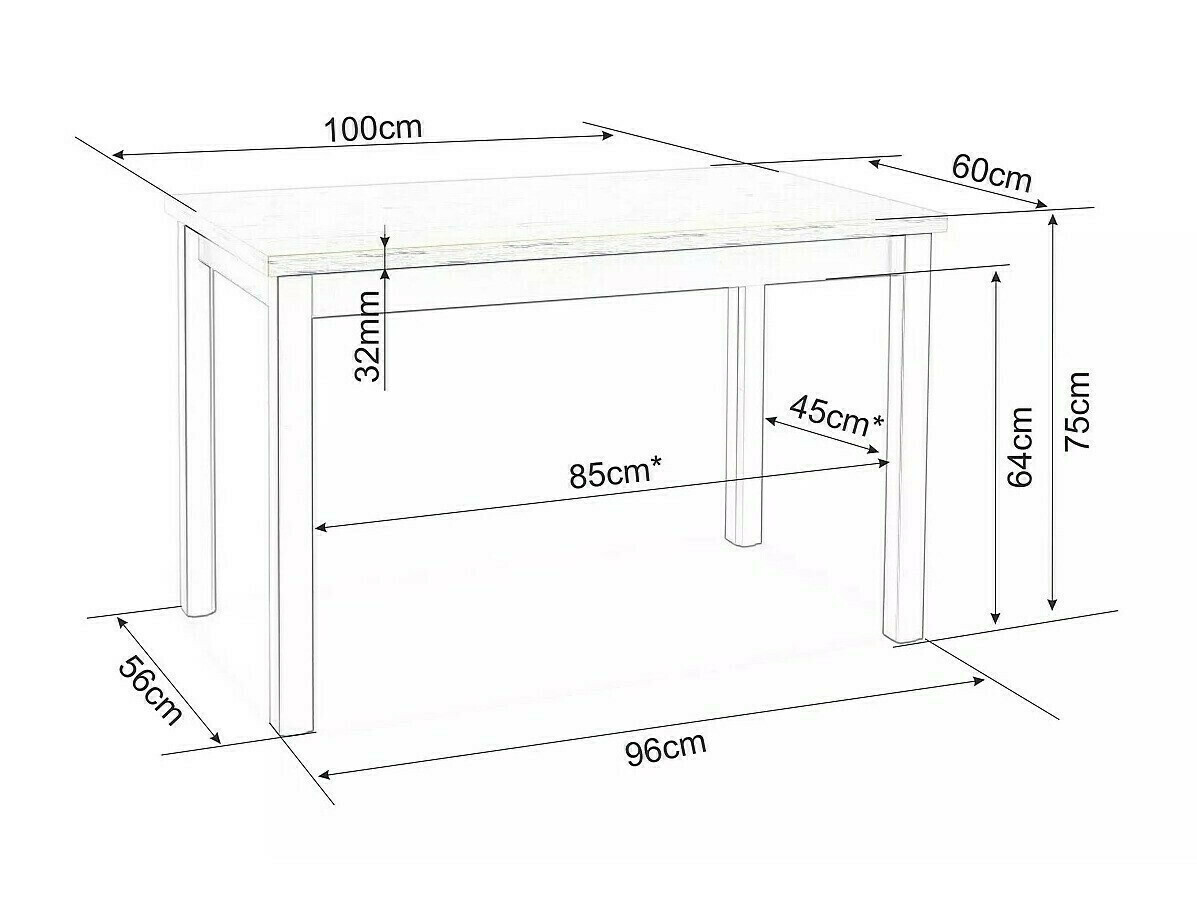 Cтол Detroit 349 (Кашемир + Дуб)