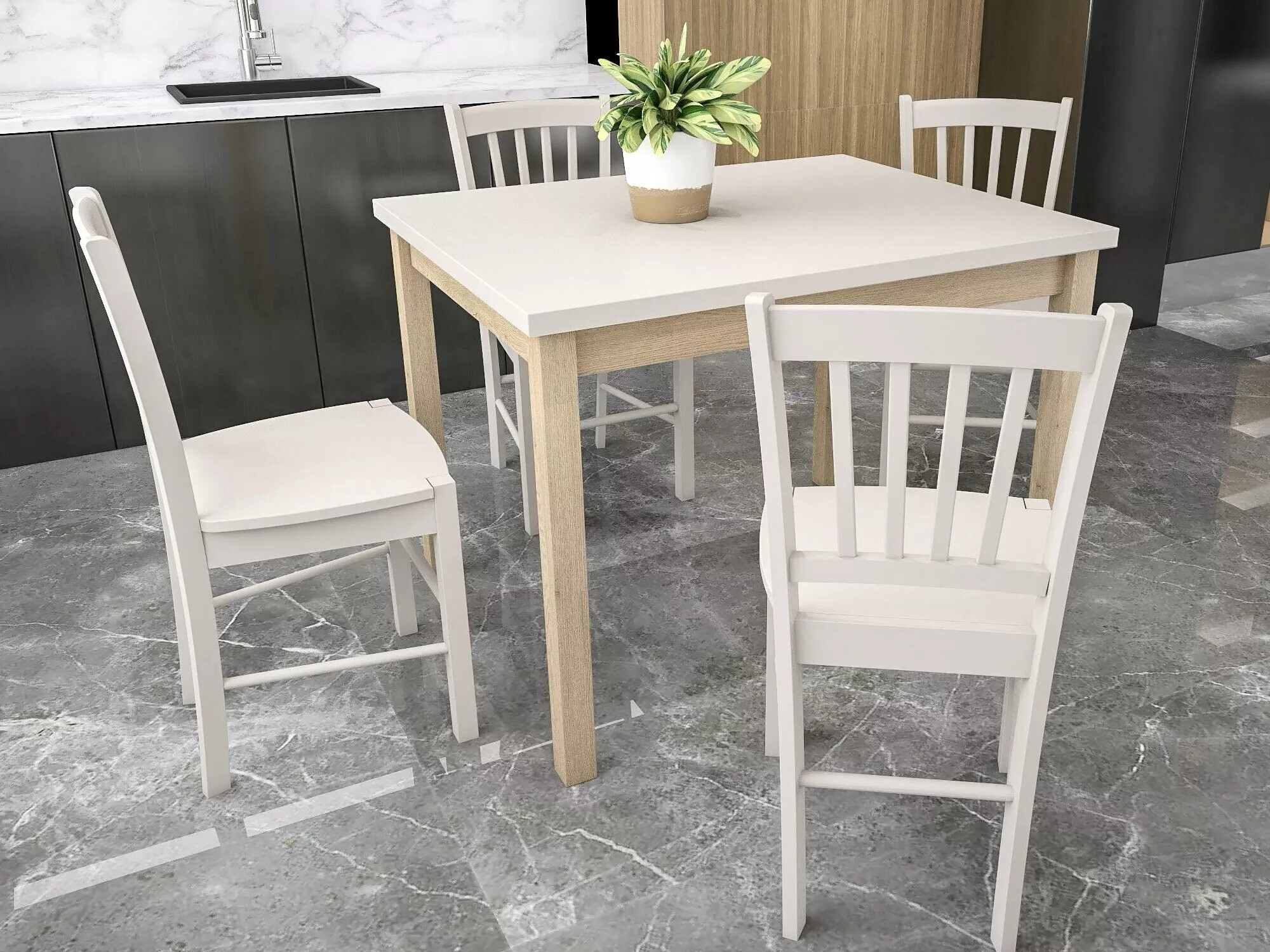 Cтол Detroit 705 (Кашемир + Дуб)