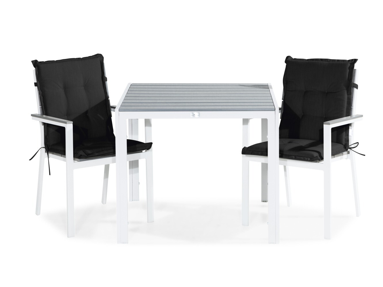 Galds un krēslu komplekts Comfort Garden 1404 (Melns)