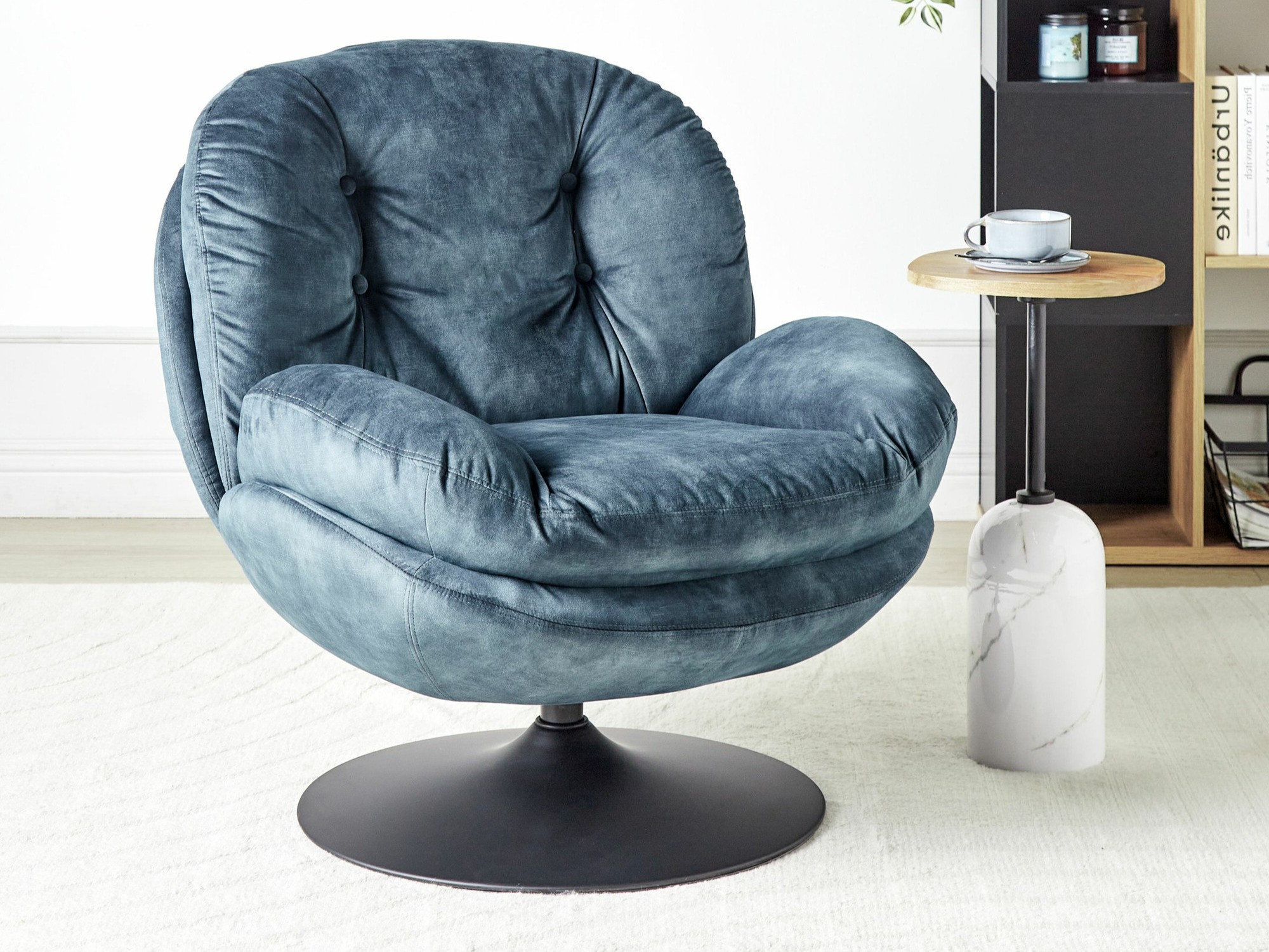 Krēsls Berwyn 2556 (Tumši zils)