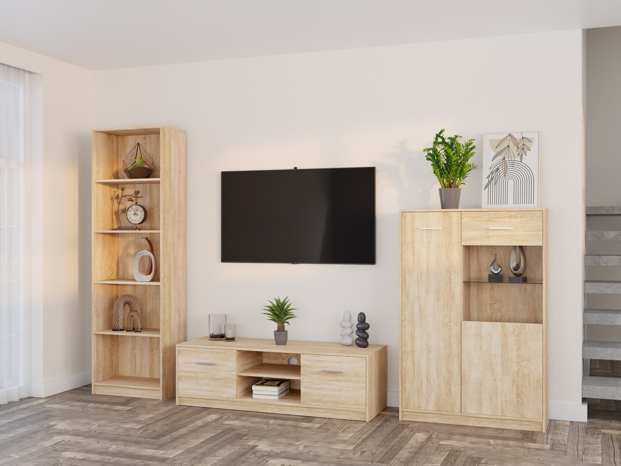 Набор для гостиной Novsore 164 (Сонома Дуб)