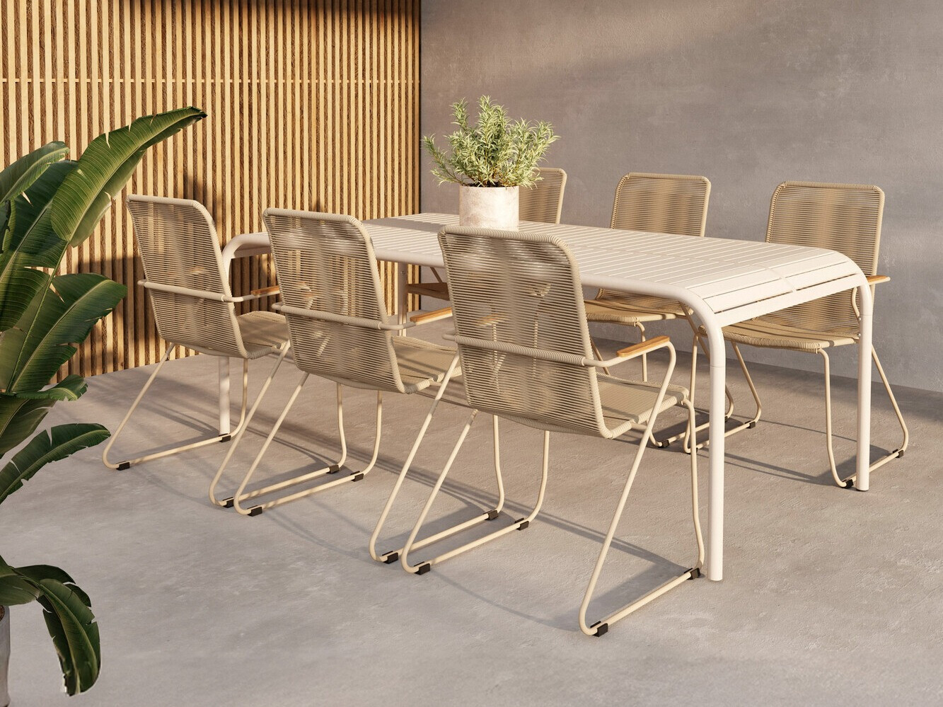 Садовый стол Dallas 4771 (Бежевый)