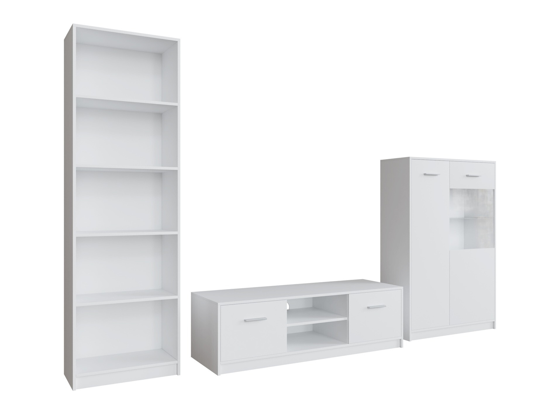 Viesistabas komplekts Novsore 164 (Balts)