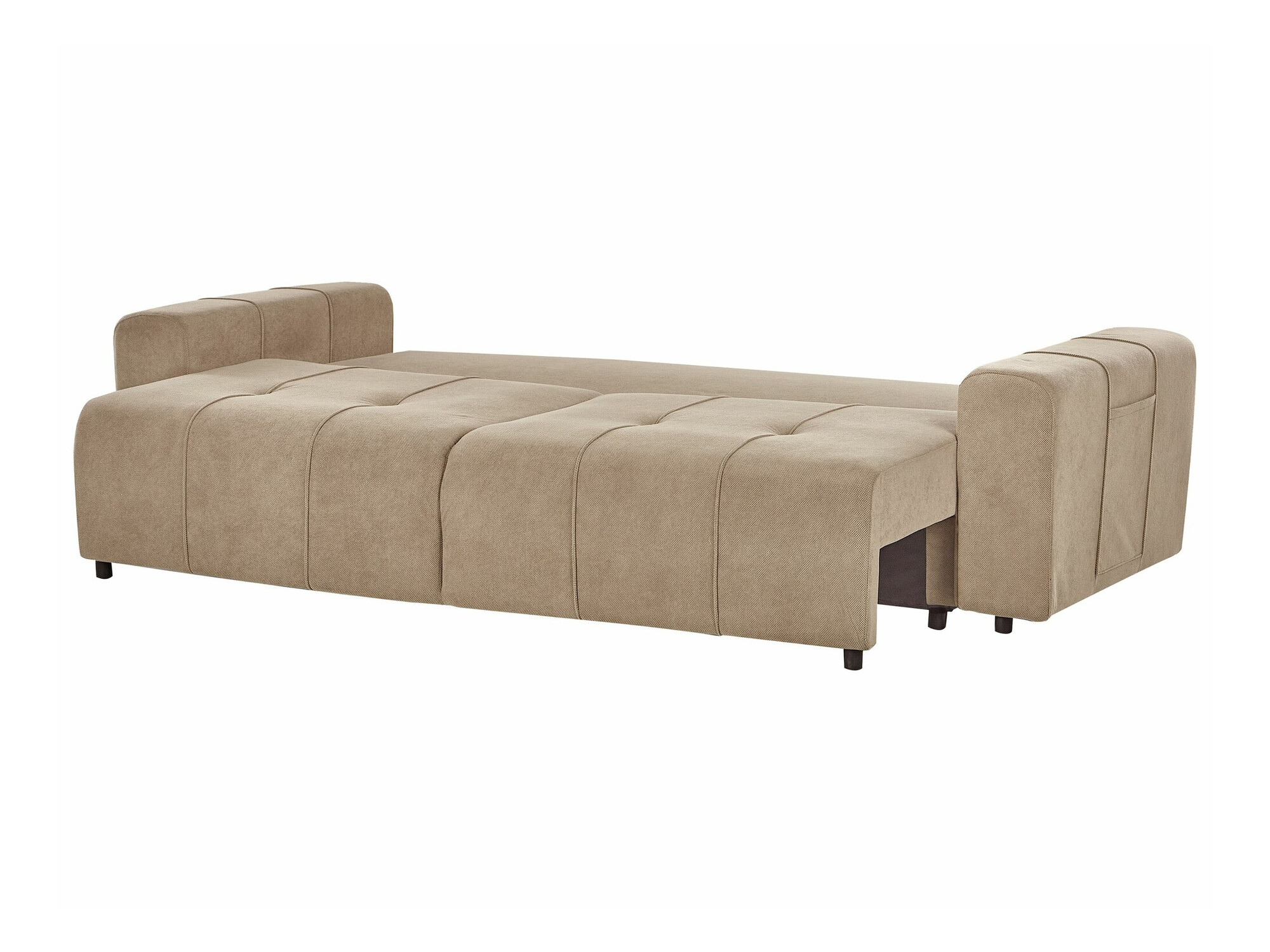 Dīvāns gulta Mirtivi 100 (Brūns)