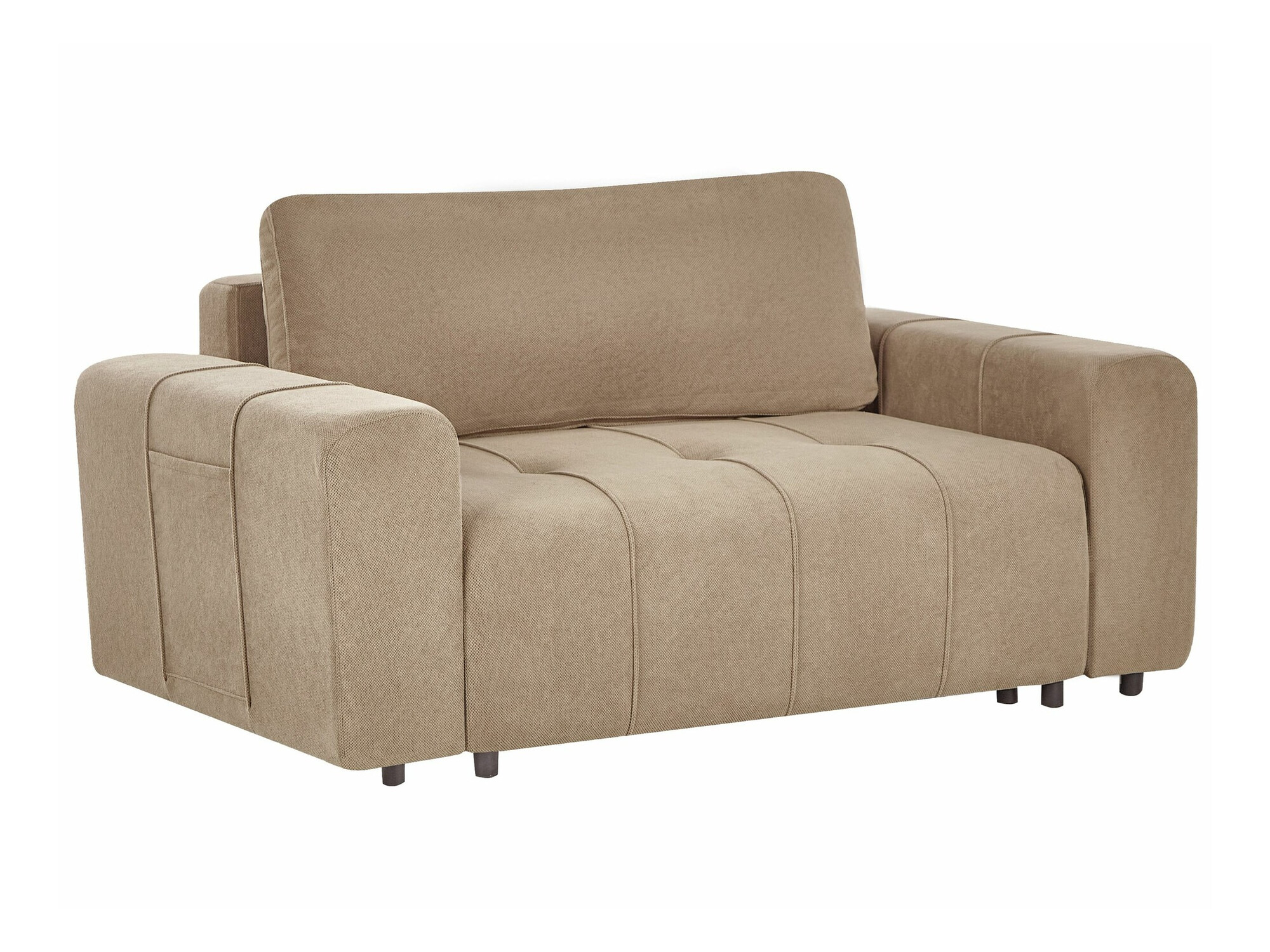 Dīvāns gulta Mirtivi 101 (Brūns)