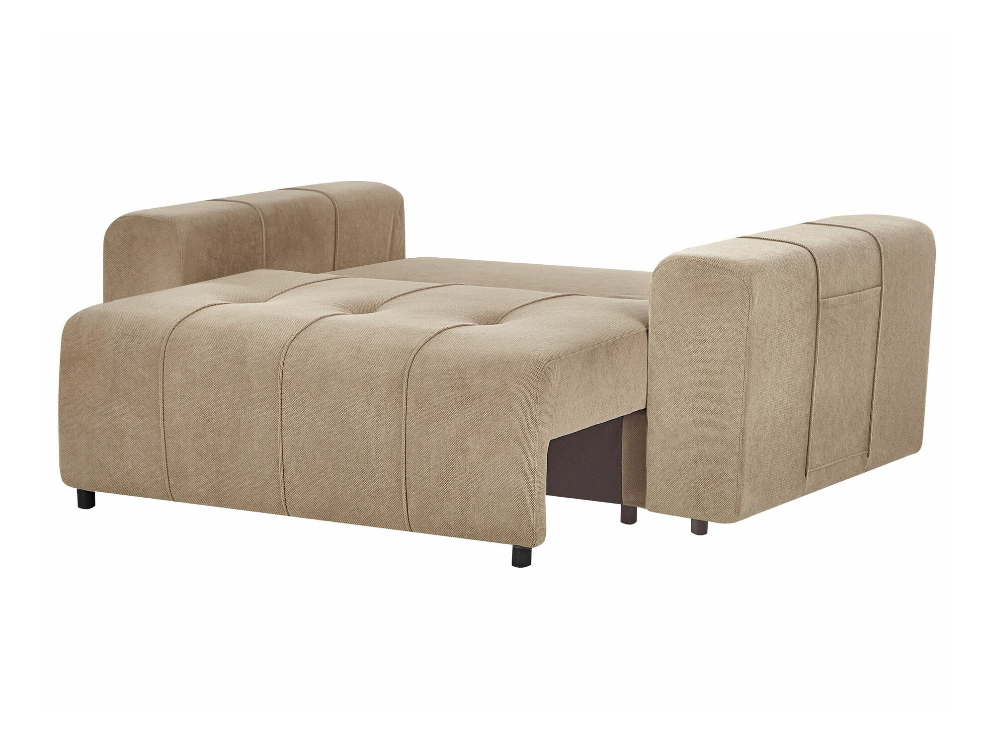 Dīvāns gulta Mirtivi 101 (Brūns)