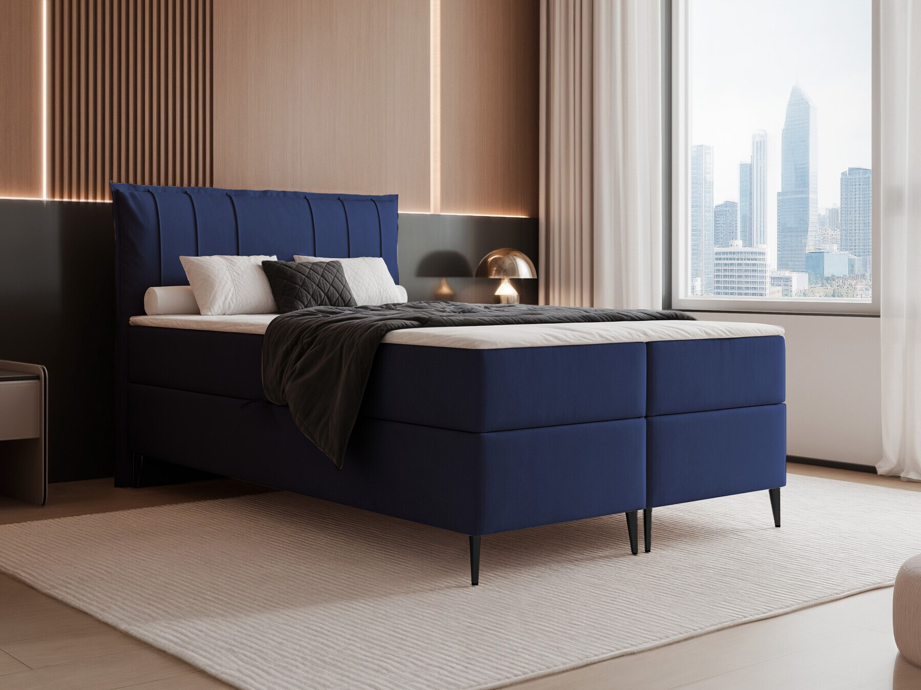 Kontinentālā gulta Martinez 105 (Magic Velvet 2216)