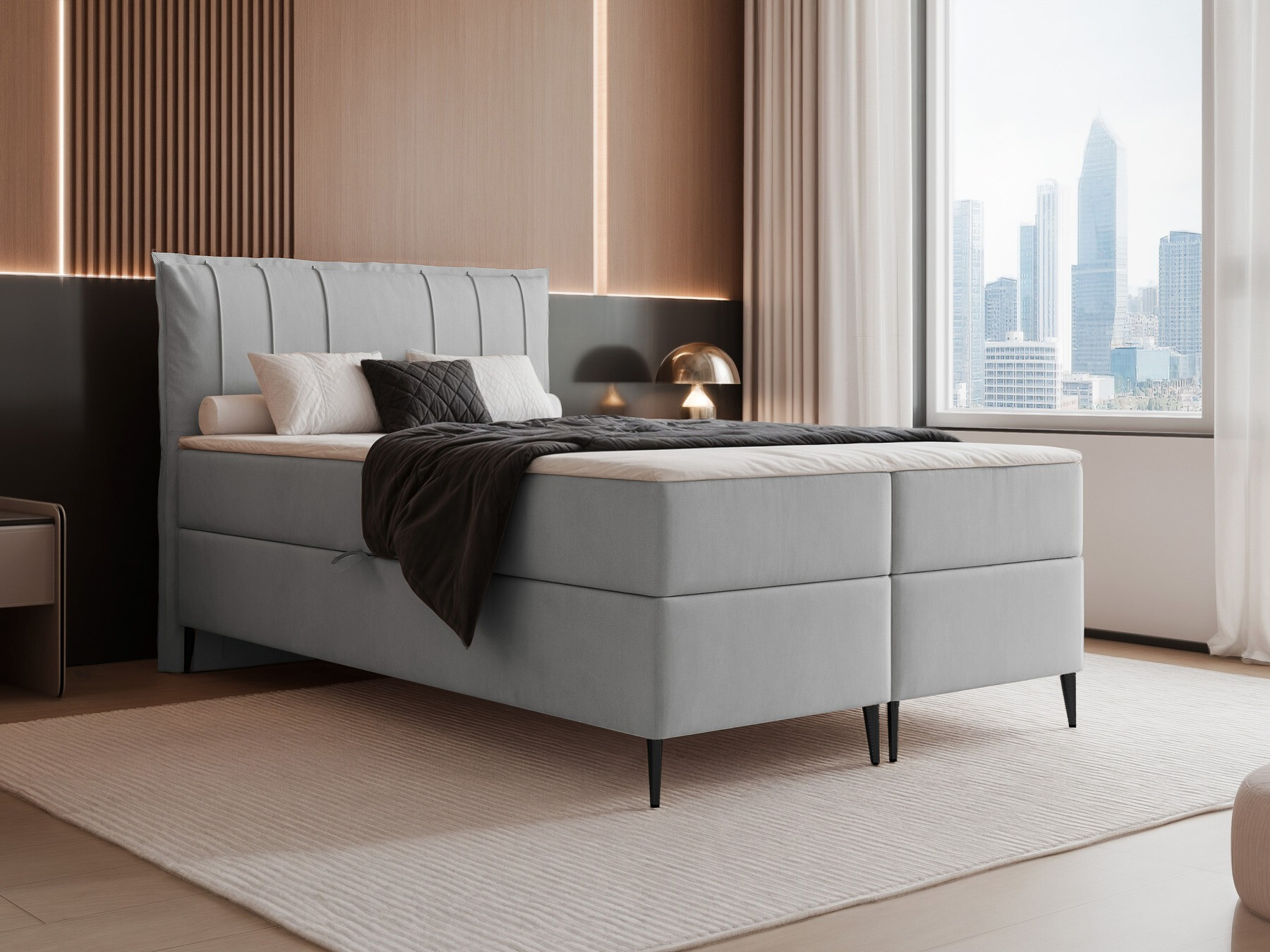 Kontinentālā gulta Martinez 105 (Magic Velvet 2240)