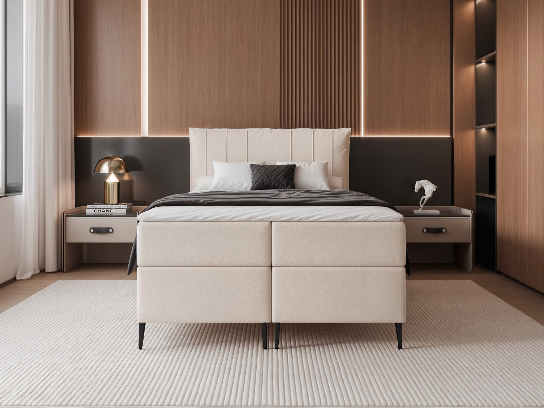 Kontinentālā gulta Martinez 105 (Magic Velvet 2256)