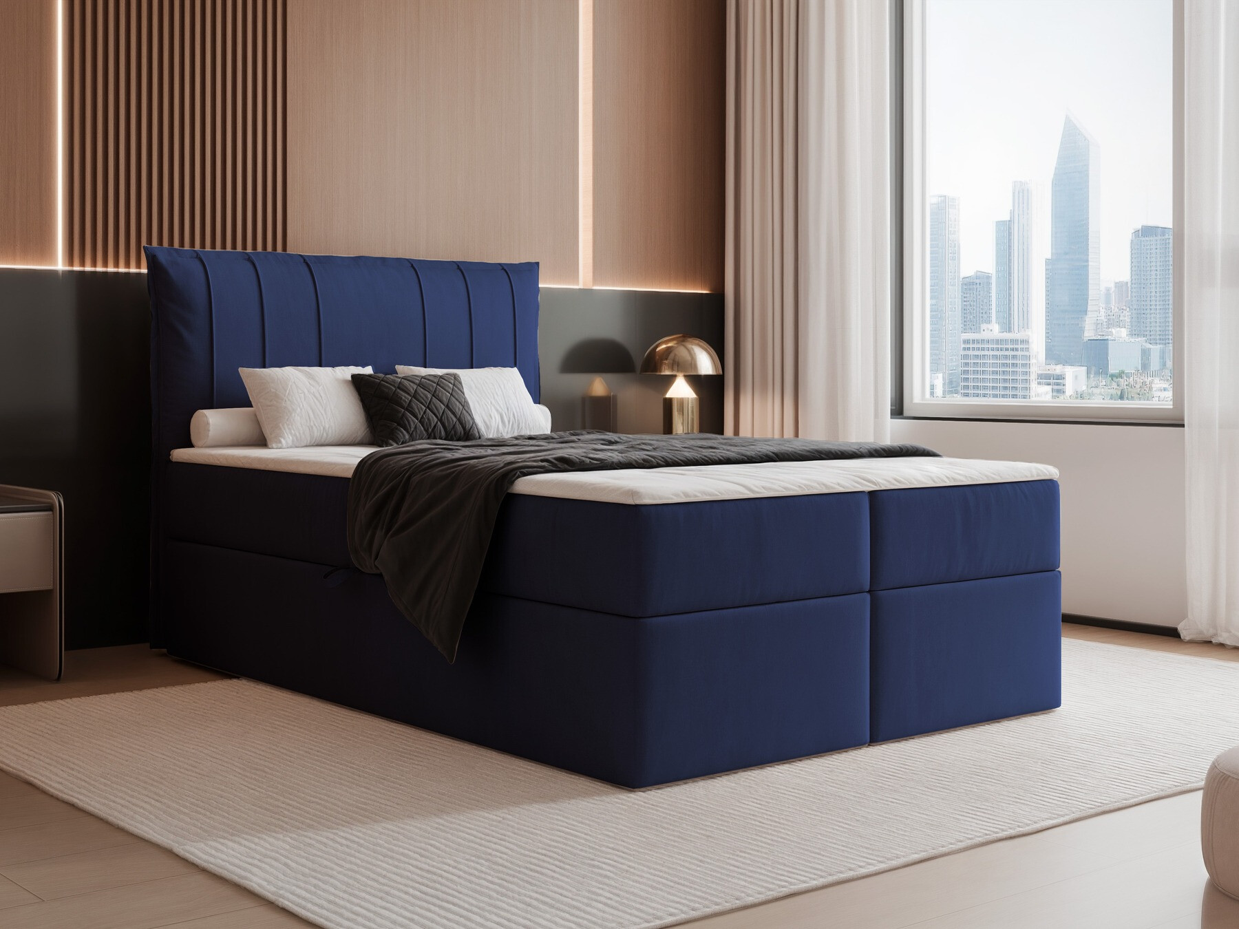 Kontinentālā gulta Martinez 107 (Magic Velvet 2216)