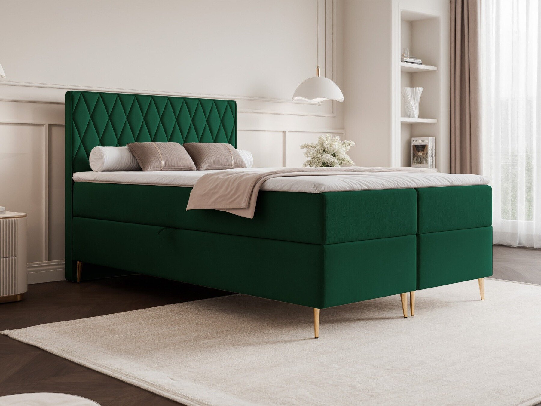 Kontinentālā gulta Martinez 110 (Magic Velvet 2225)