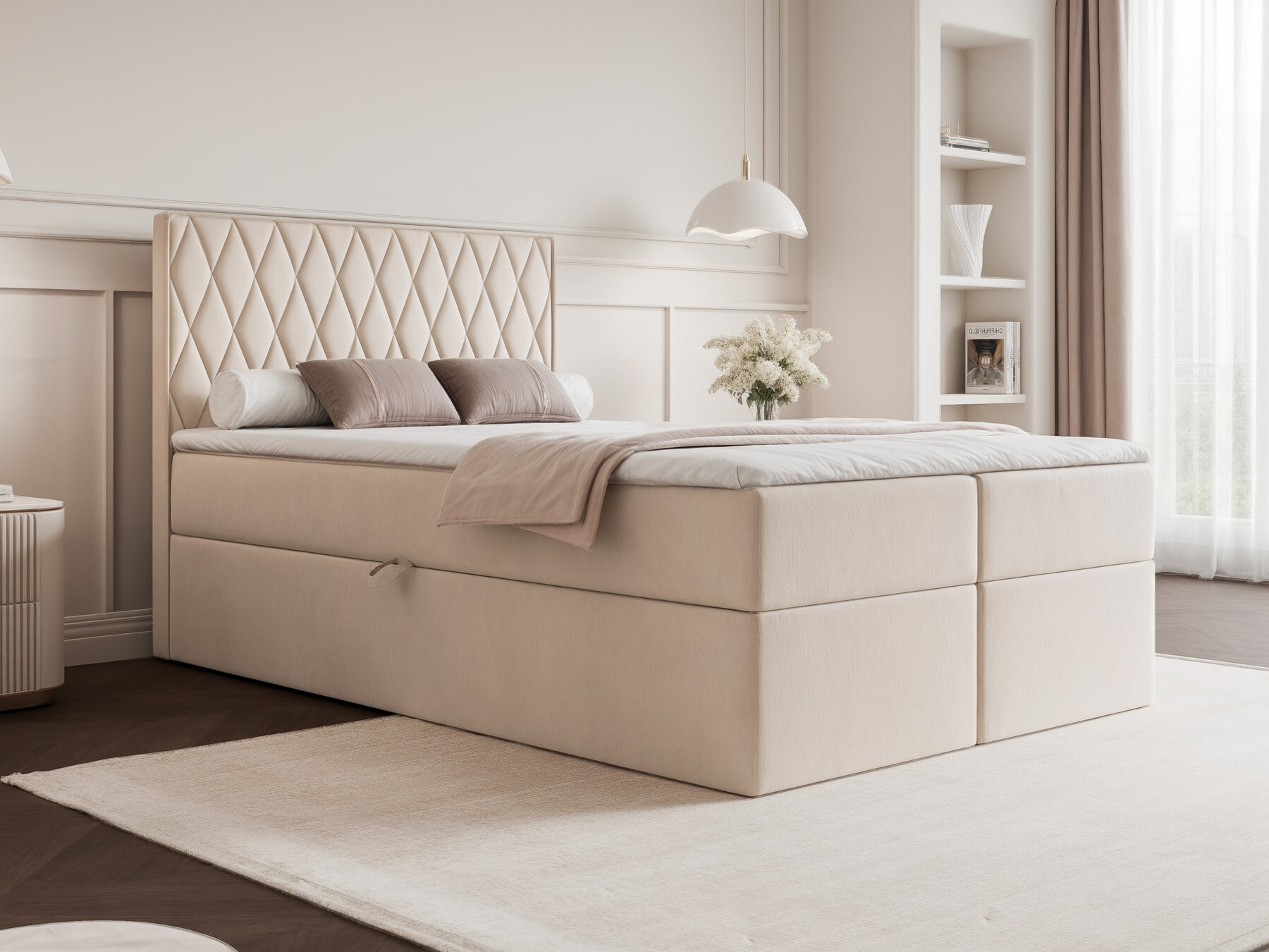 Kontinentālā gulta Martinez 114 (Magic Velvet 2256)