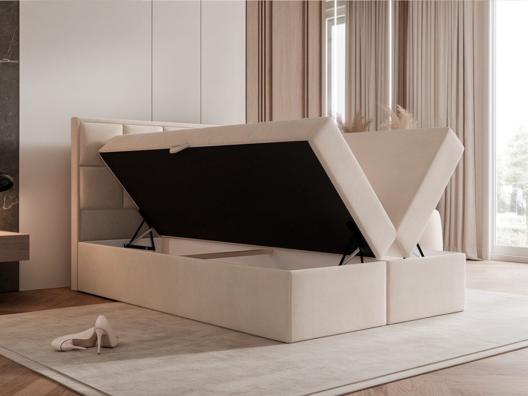 Kontinentālā gulta Martinez 115 (Magic Velvet 2216)