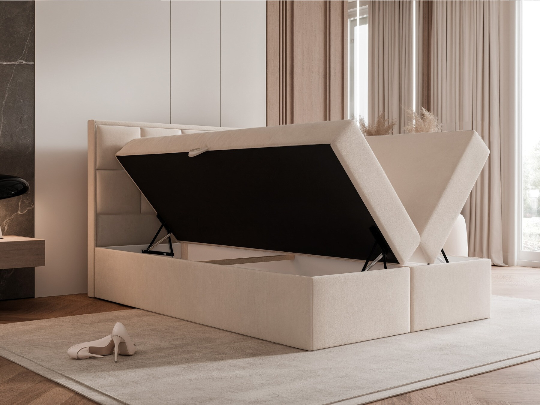 Kontinentālā gulta Martinez 115 (Magic Velvet 2225)