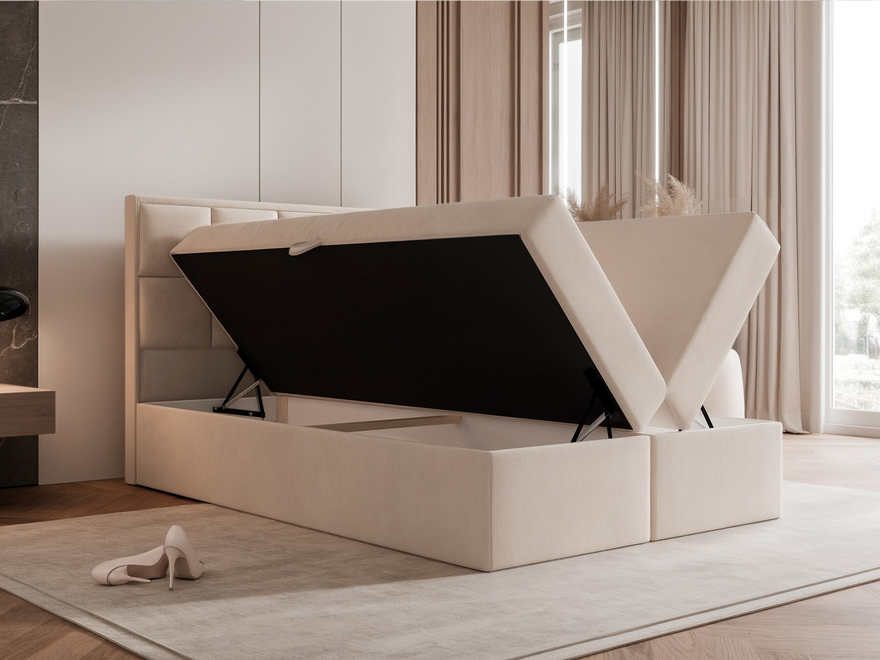 Kontinentālā gulta Martinez 115 (Magic Velvet 2229)