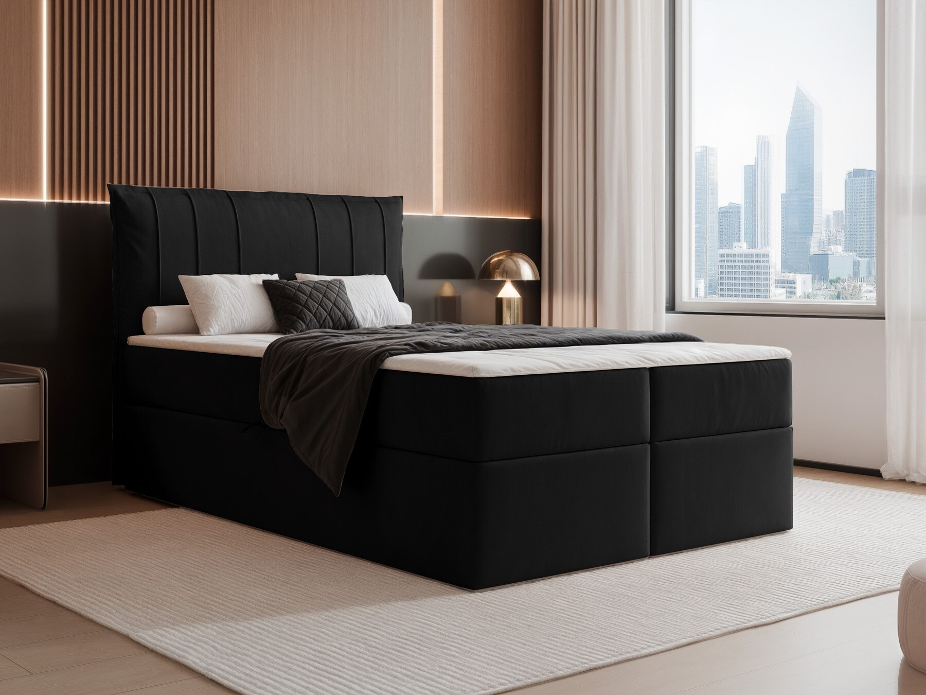 Континентальная кровать Martinez 107 (Magic Velvet 2219)