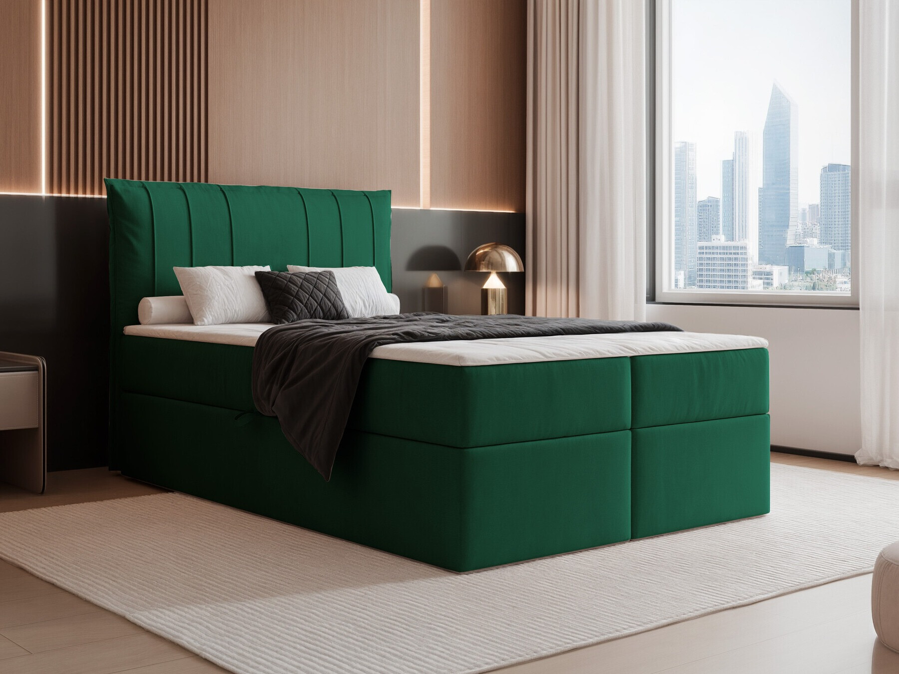 Континентальная кровать Martinez 107 (Magic Velvet 2225)