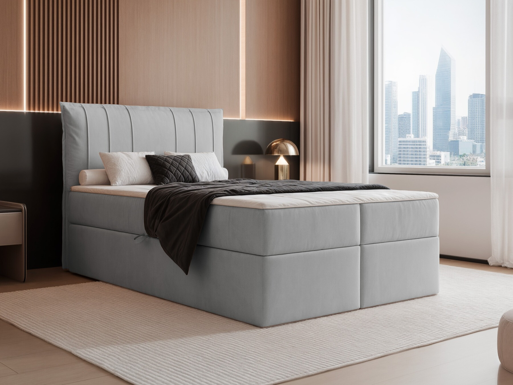 Континентальная кровать Martinez 107 (Magic Velvet 2240)