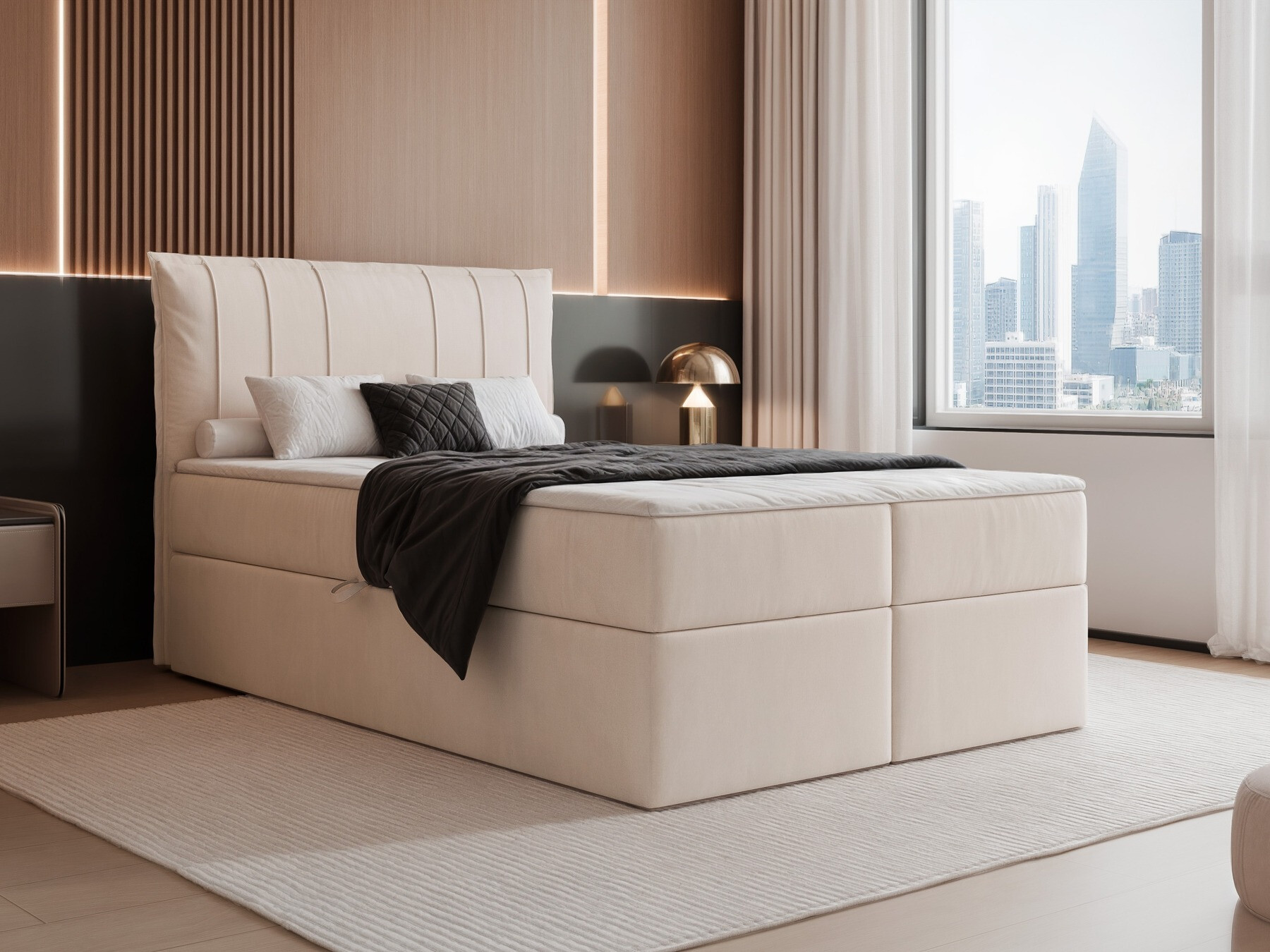 Континентальная кровать Martinez 107 (Magic Velvet 2256)