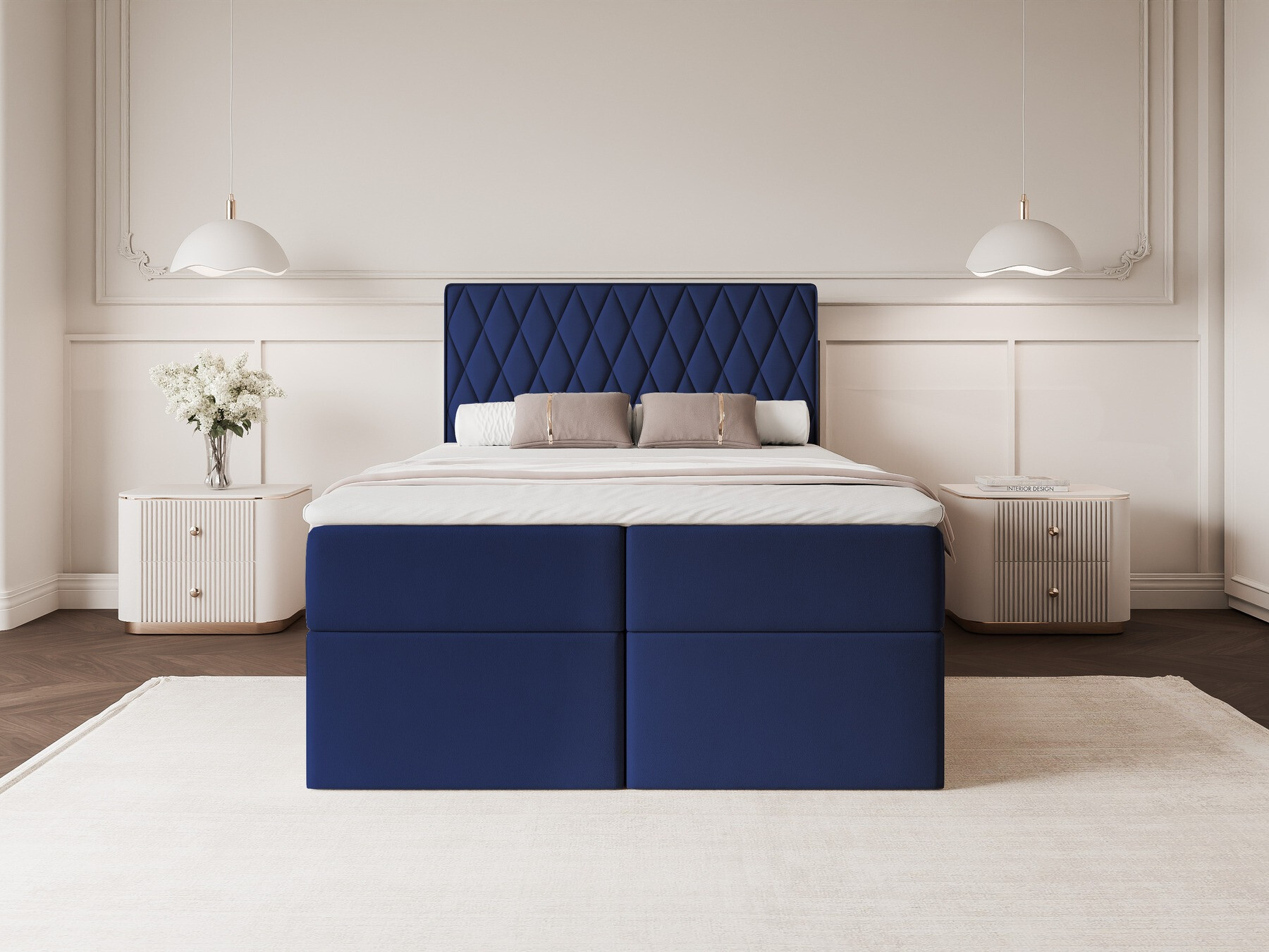 Континентальная кровать Martinez 114 (Magic Velvet 2216)