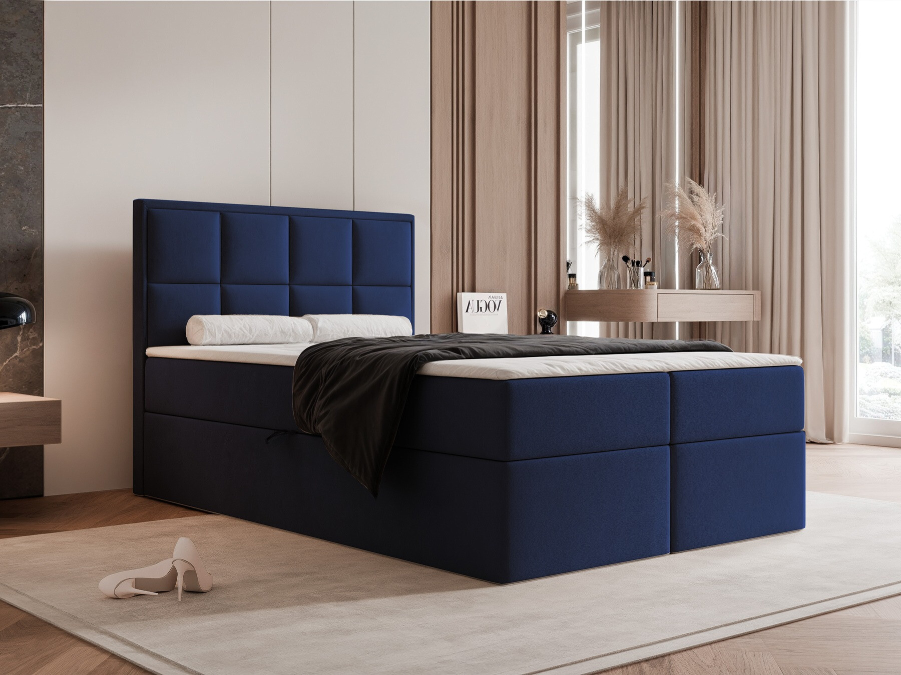 Континентальная кровать Martinez 115 (Magic Velvet 2216)