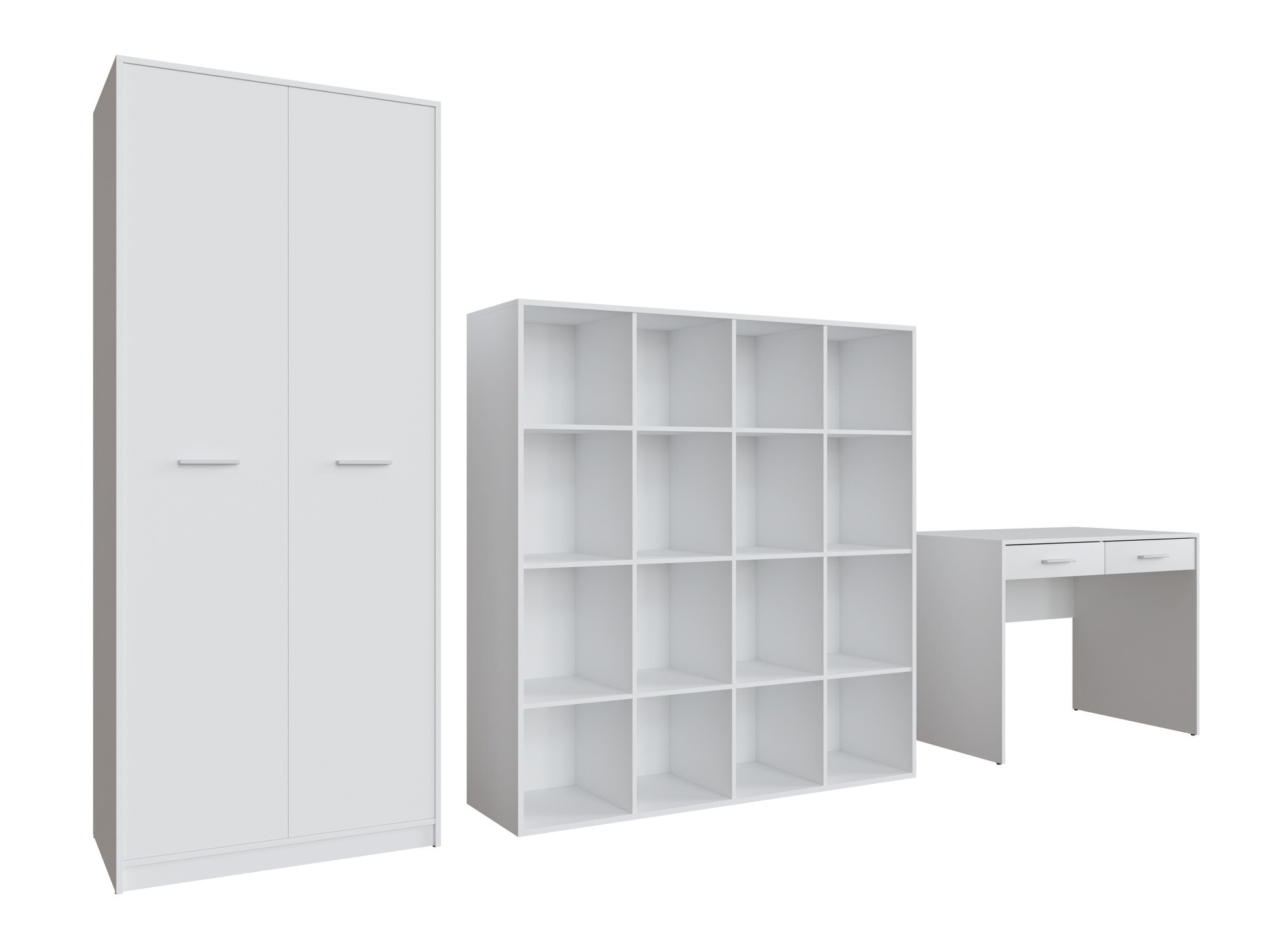 Mājas biroja komplekts Novsore 166 (Balts)