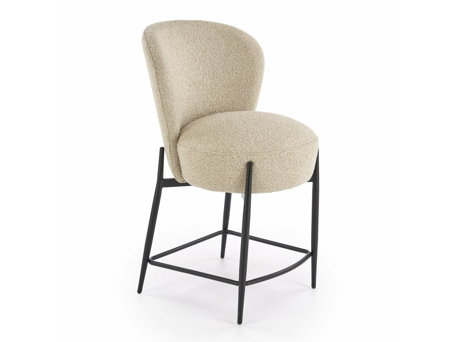 Низкий барный стул Houston 1919 (Бежевый)