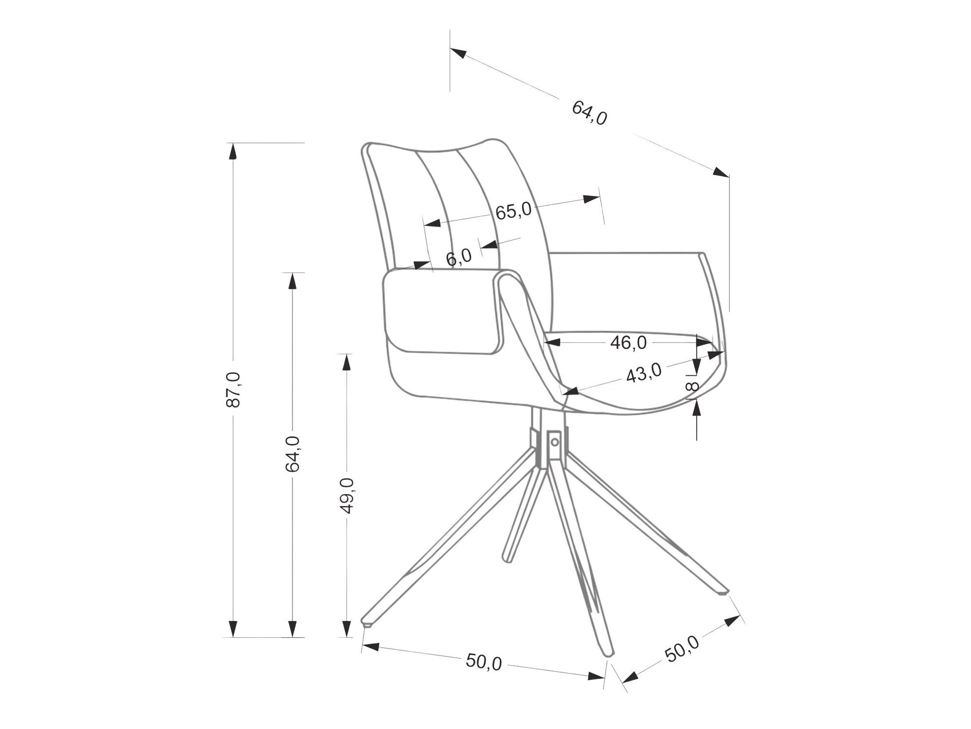 Стул Houston 1920 (Бежевый)