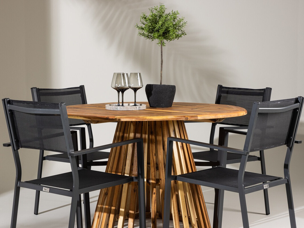 Galds un krēslu komplekts Dallas 4800