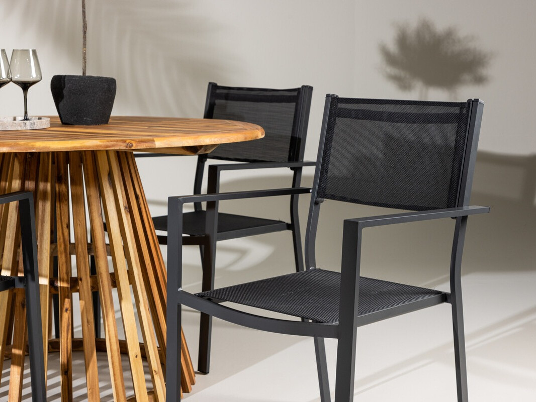 Galds un krēslu komplekts Dallas 4800