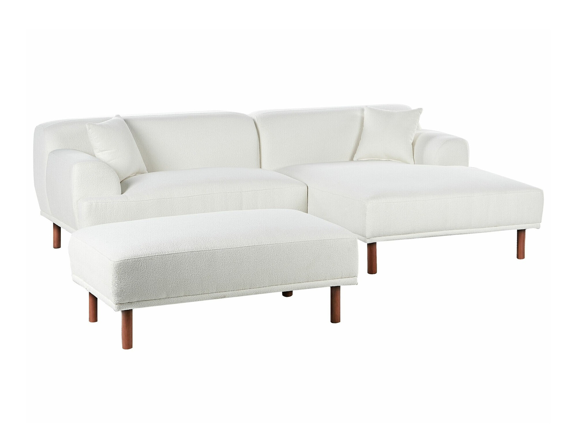 Stūra dīvāns Berwyn 2560 (Balts)