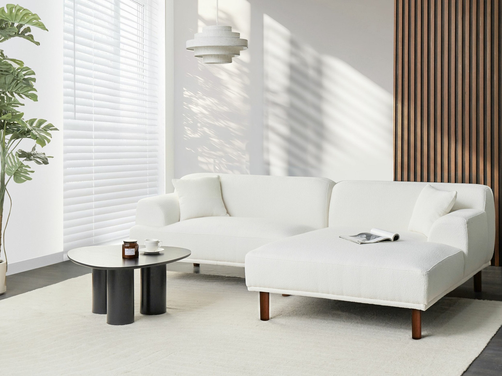 Угловой диван Berwyn 2560 (Белый)