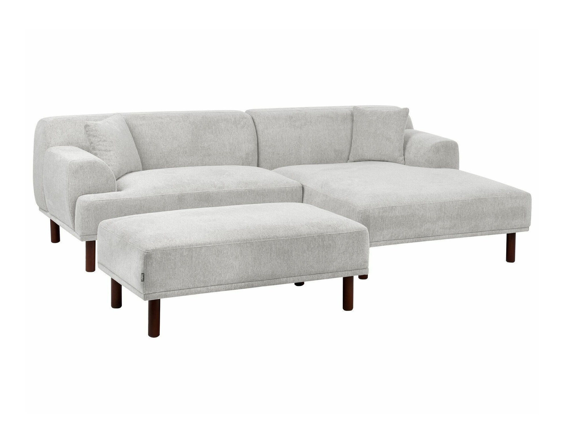 Угловой диван Berwyn 2560 (Светло-серый)